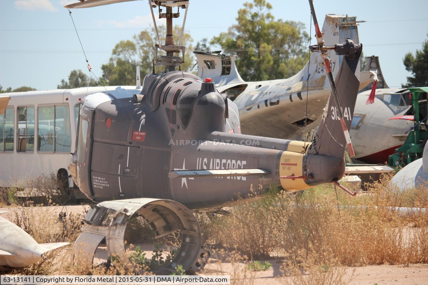 63-13141, 1963 Bell UH-1F Iroquois C/N 7001, UH-1F