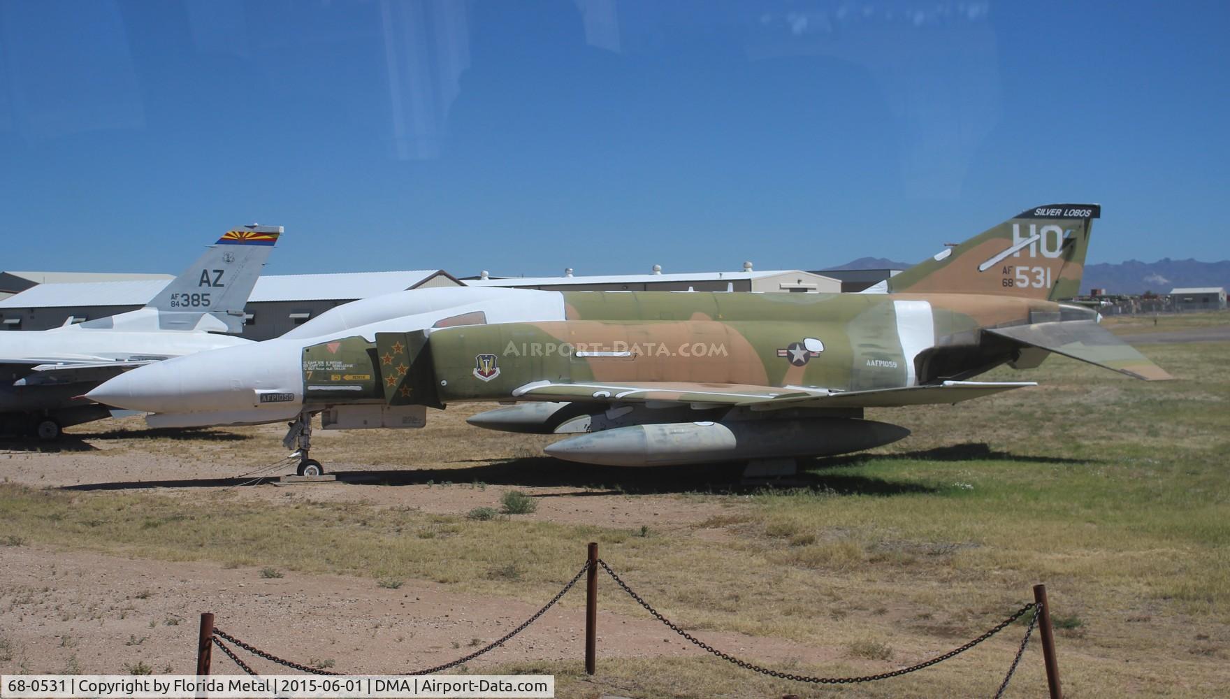 68-0531, 1968 McDonnell Douglas F-4E Phantom II C/N 3730, F-4E Phantom