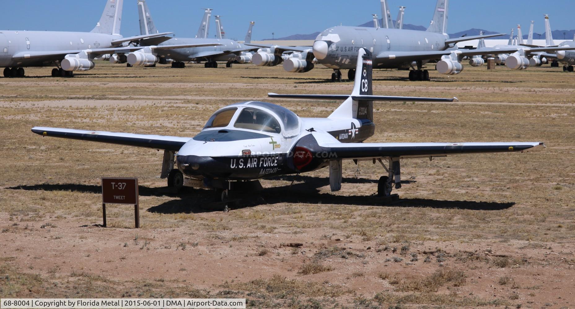 68-8004, 1968 Cessna T-37A Tweety Bird C/N 41099, T-37A