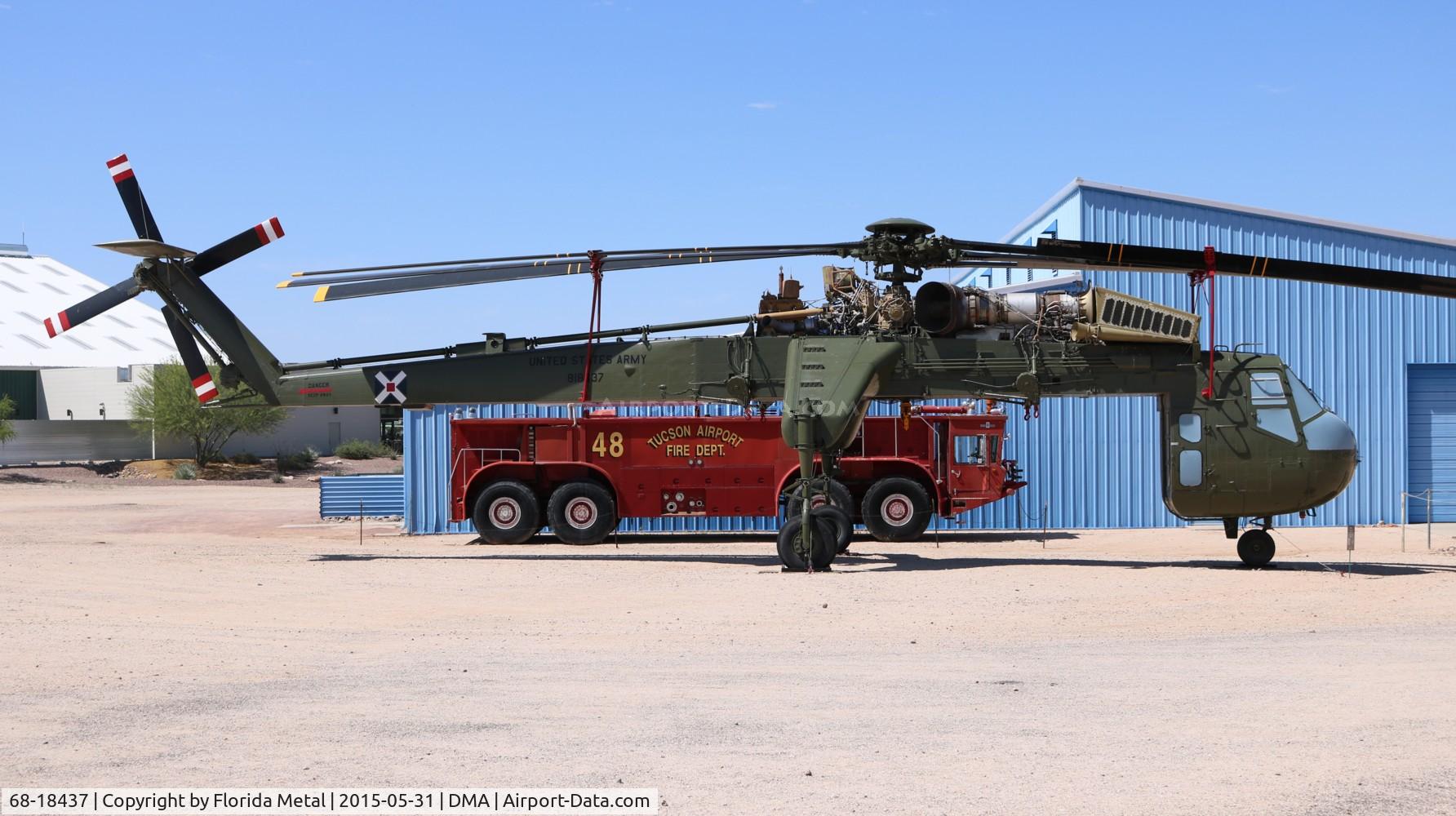68-18437, 1968 Sikorsky CH-54A Tarhe C/N 64.039, CH-54