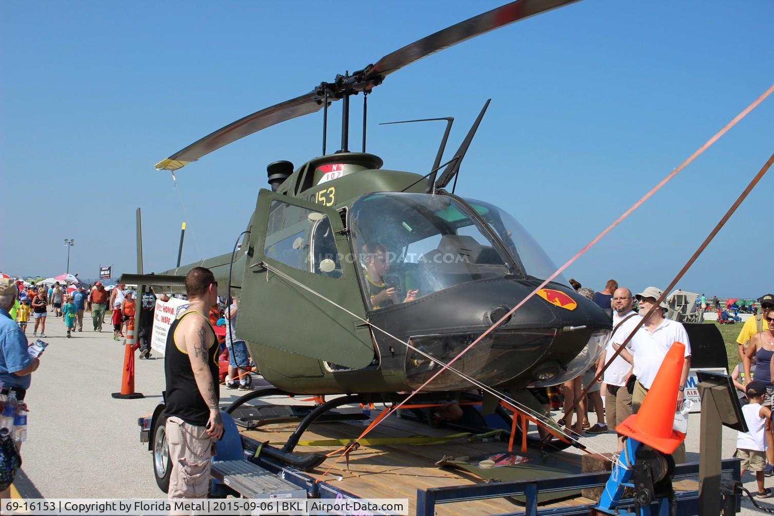 69-16153, 1969 Bell OH-58A Kiowa C/N 40374, OH-58A