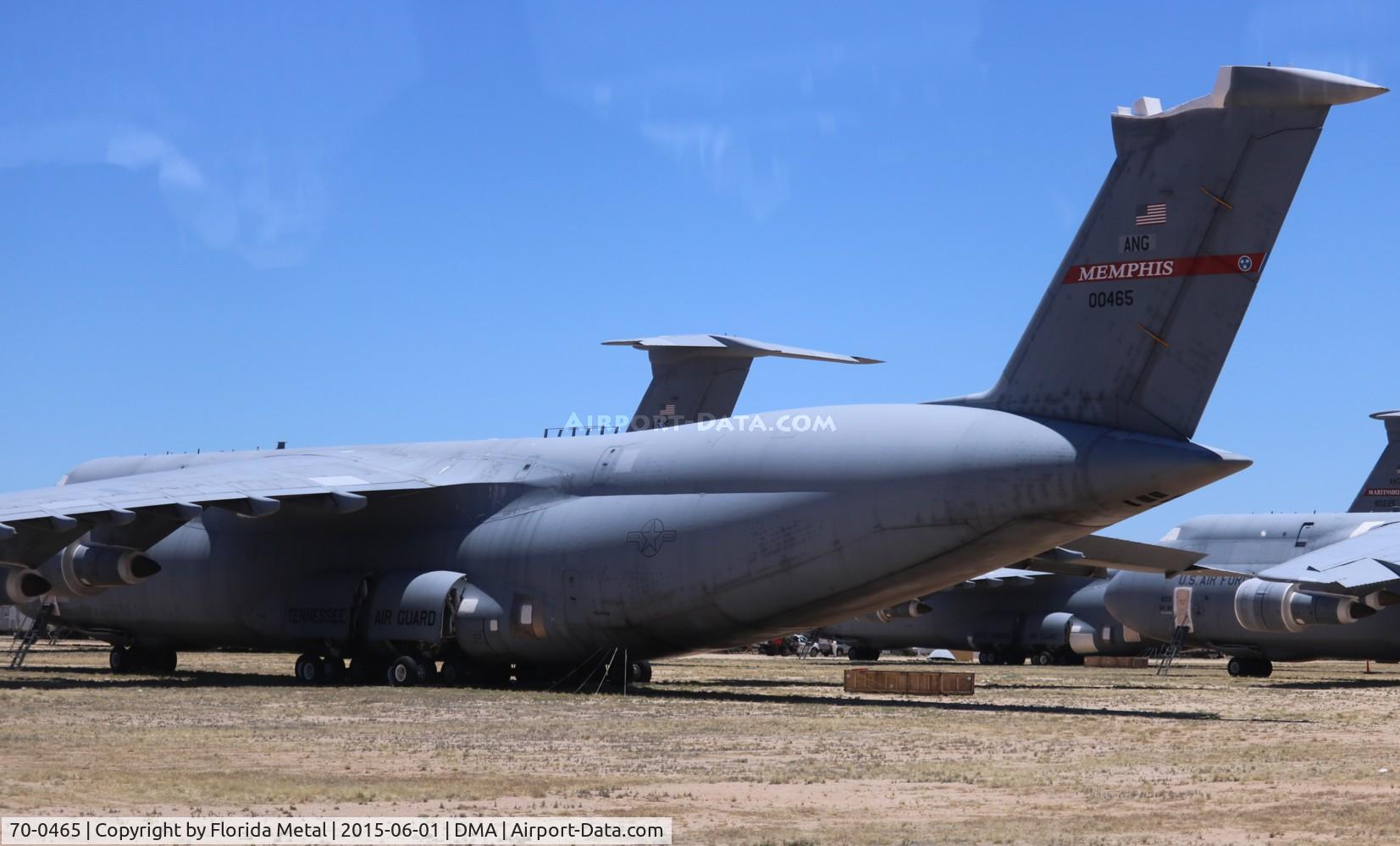 70-0465, 1970 Lockheed C-5A Galaxy C/N 500-0079, C-5A Galaxy