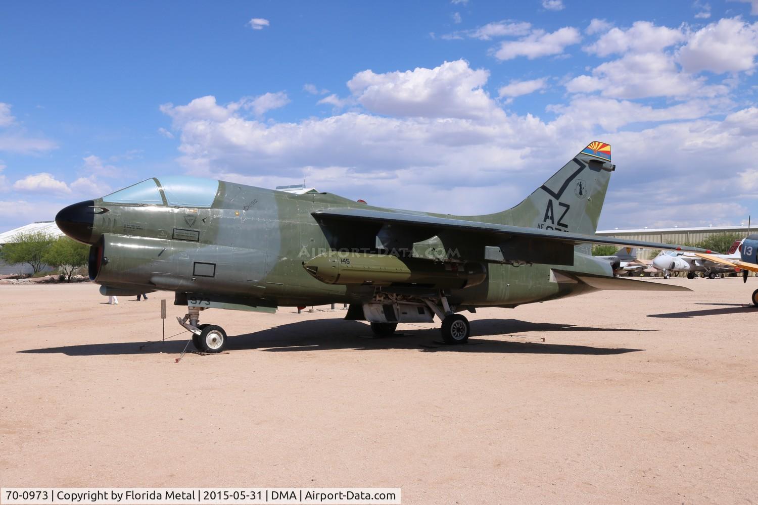 70-0973, 1970 LTV A-7D Corsair II C/N D-119, A-7D Corsair II