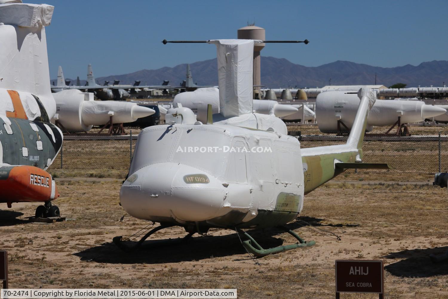 70-2474, Bell HH-1H Iroquois C/N 17118, HH-1H