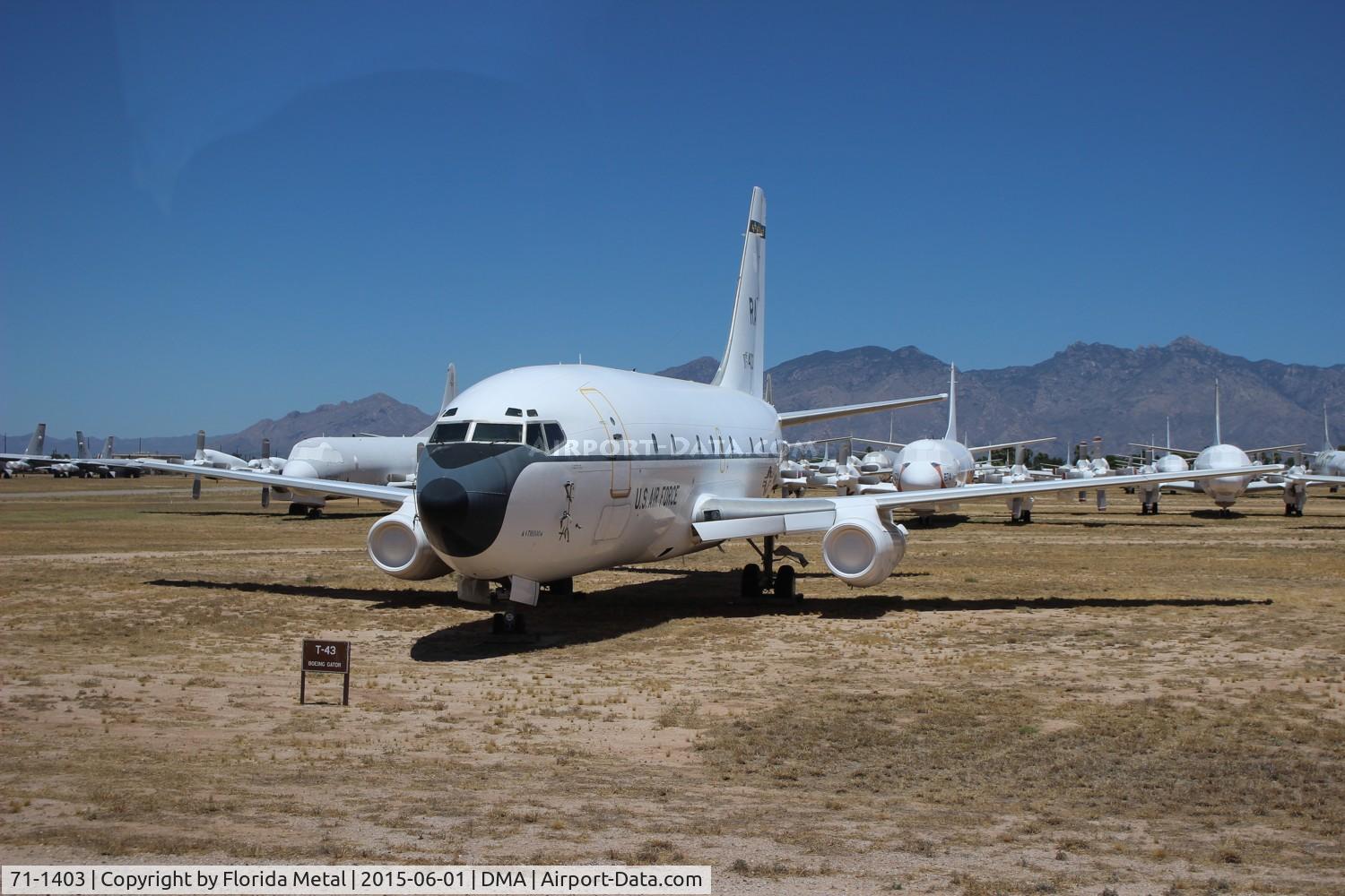 71-1403, 1971 Boeing T-43A Bobcat C/N 20685, T-43A