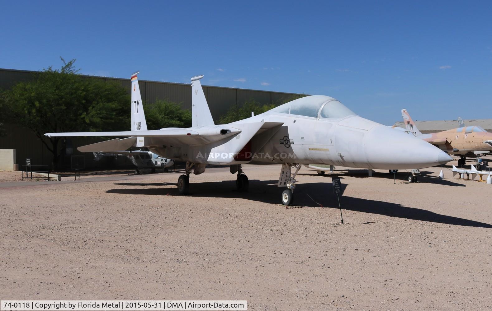74-0118, 1974 McDonnell Douglas F-15A Eagle C/N 0094/A070, F-15A