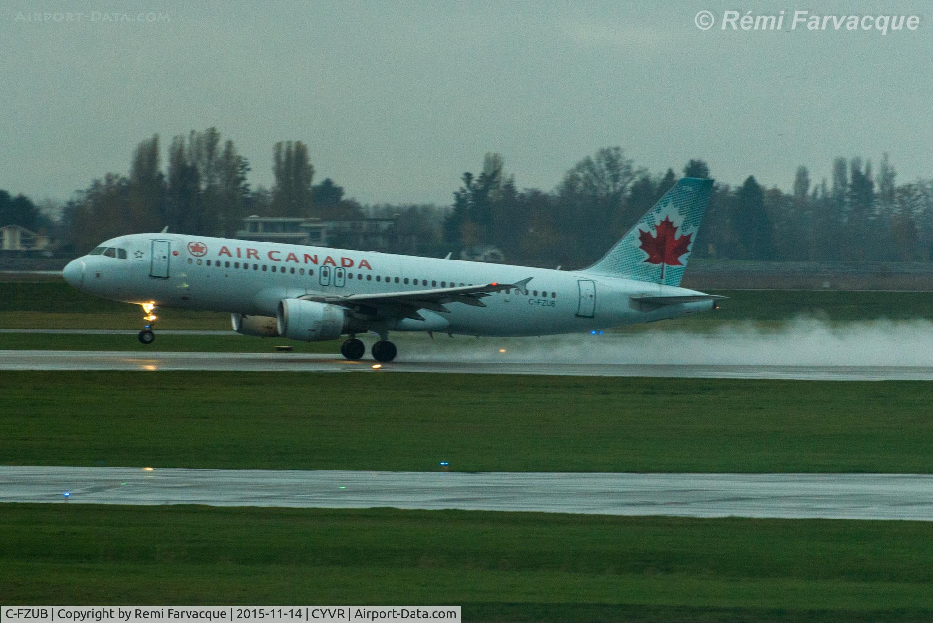 C-FZUB, 2003 Airbus A320-214 C/N 1940, Easterly take-off on south runway.