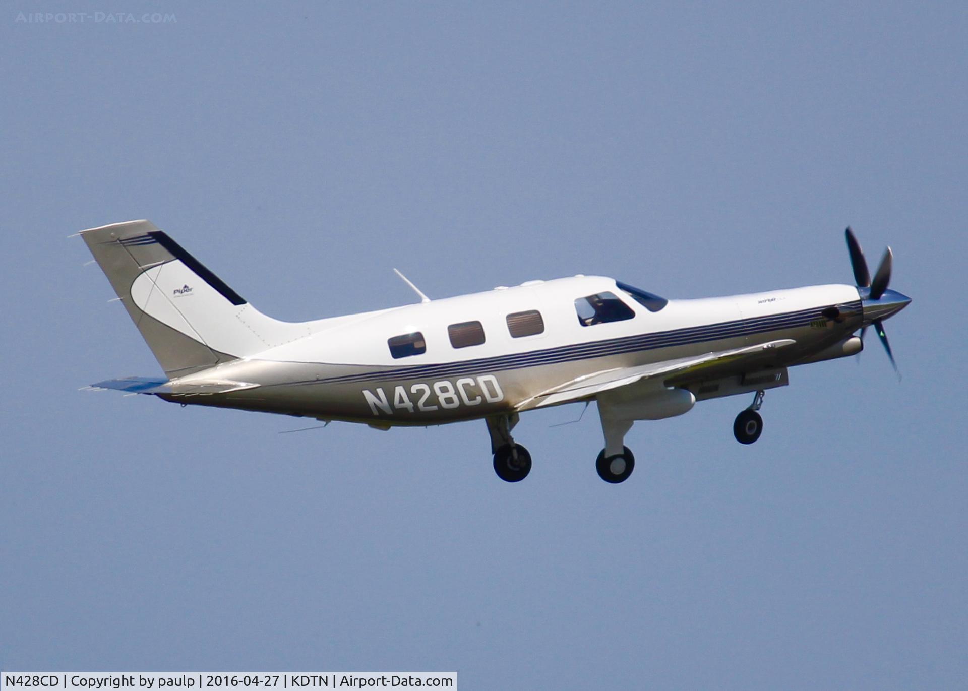 N428CD, 1999 Piper PA-46-350P Malibu Mirage C/N 4636232, At Downtown Shreveport.