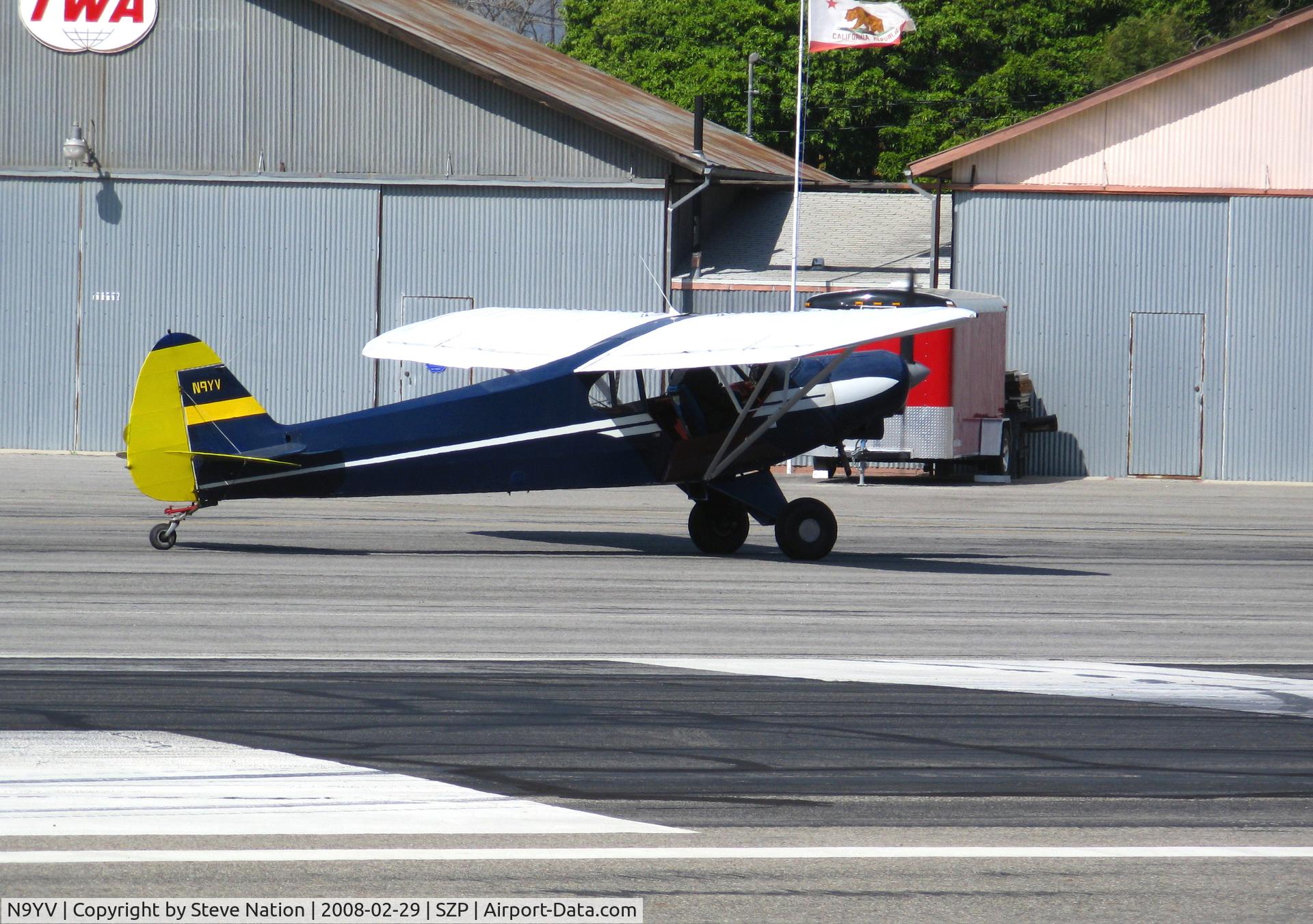 N9YV, 1971 Piper PA-18-150 Super Cub C/N 18-8926, 1971 Piper PA-18-150 taxiing @ Santa Paula Airport (Ventura County), CA