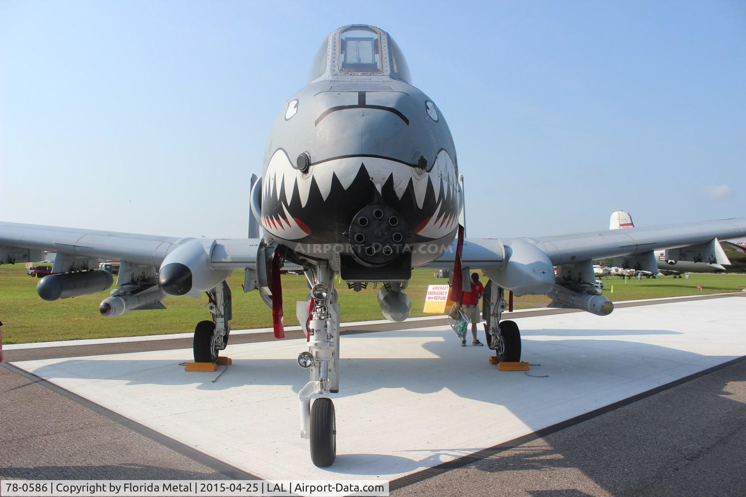 78-0586, 1978 Fairchild Republic A-10C Thunderbolt II C/N A10-0206, A-10C