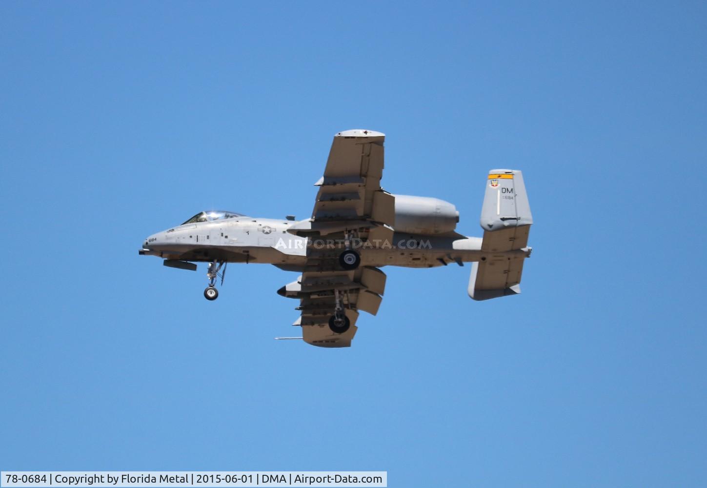 78-0684, 1978 Fairchild Republic A-10C Thunderbolt II C/N A10-0304, A-10A