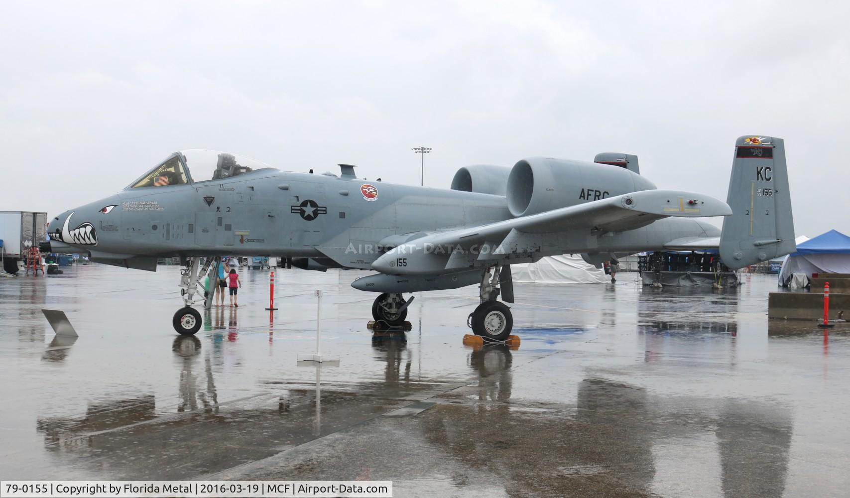 79-0155, 1979 Fairchild Republic A-10C Thunderbolt II C/N A10-0419, A-10A