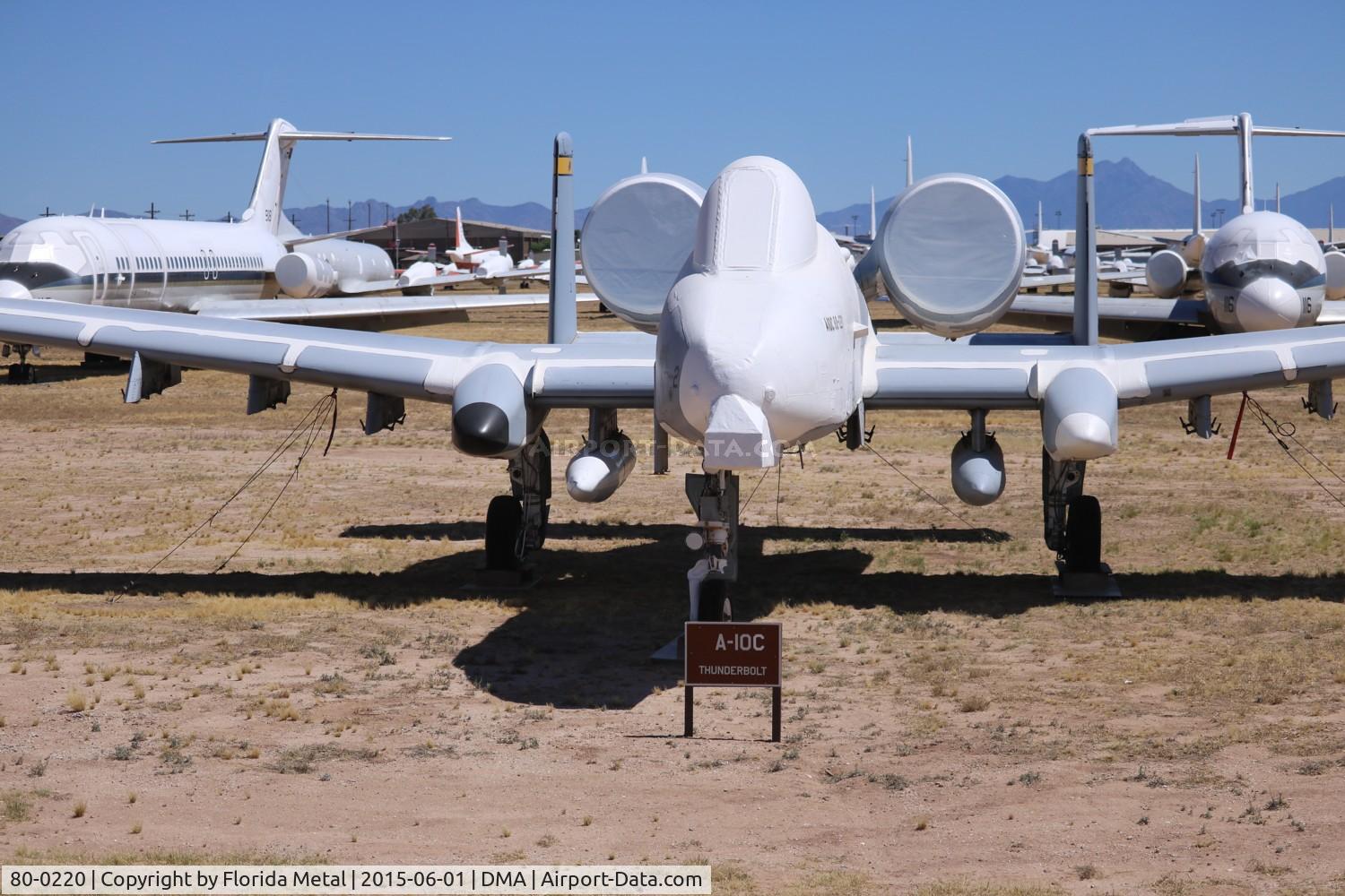 80-0220, 1980 Fairchild Republic A-10A Thunderbolt II C/N A10-0570, A-10A