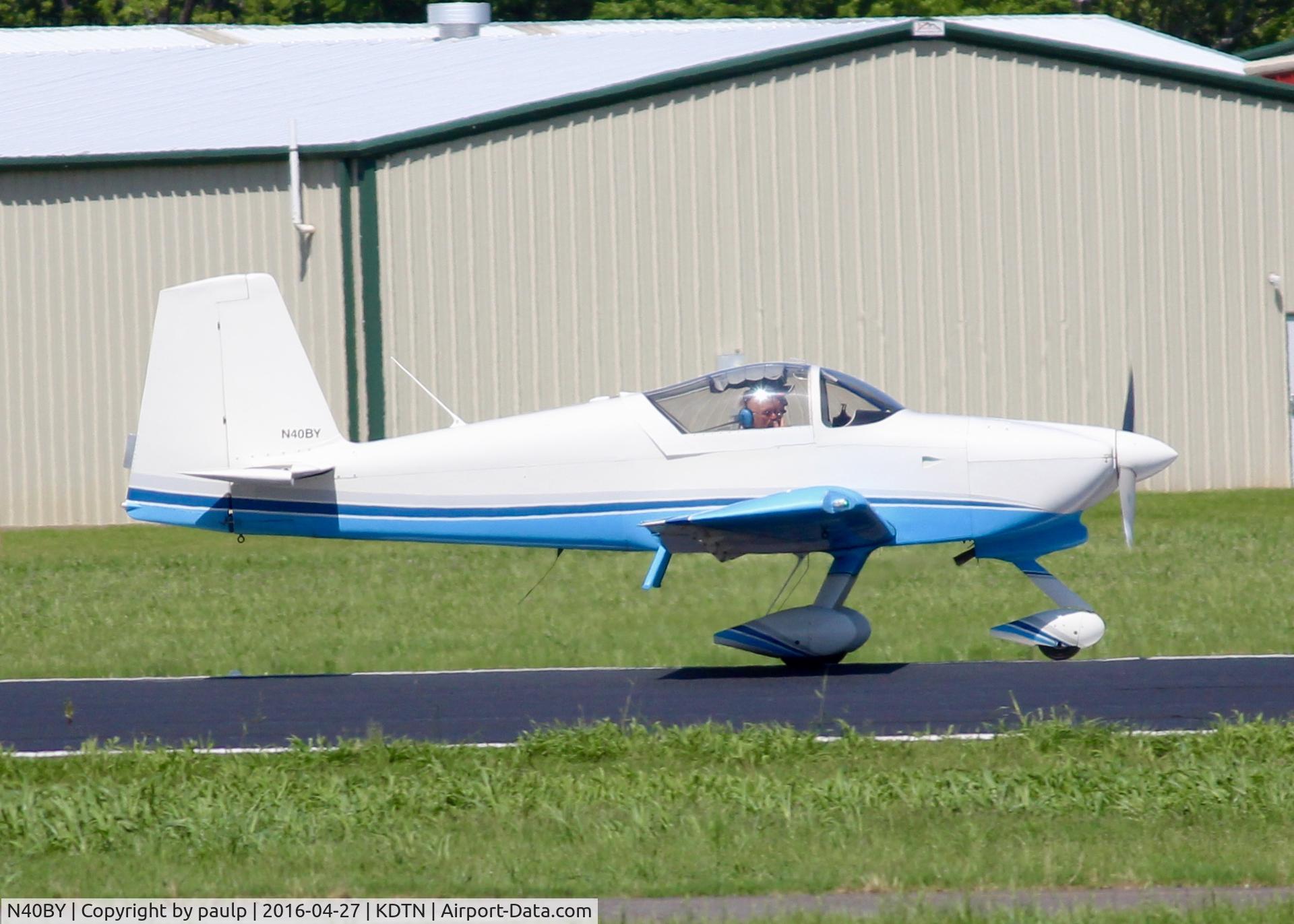 N40BY, 2012 Vans RV-9A C/N 91232, At Downtown Shreveport.