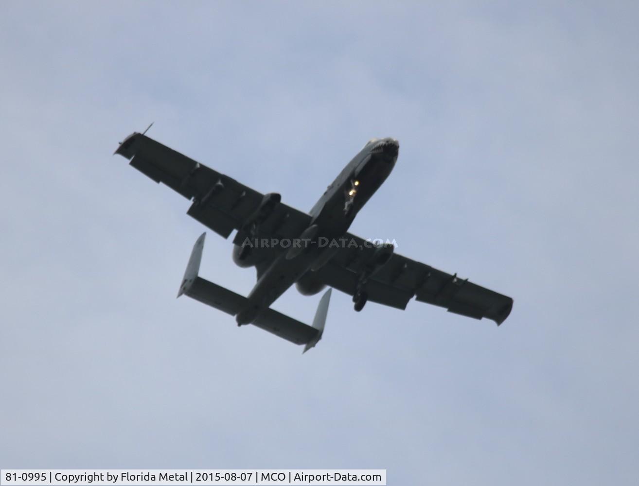81-0995, 1981 Fairchild Republic A-10C Thunderbolt II C/N A10-0690, A-10C