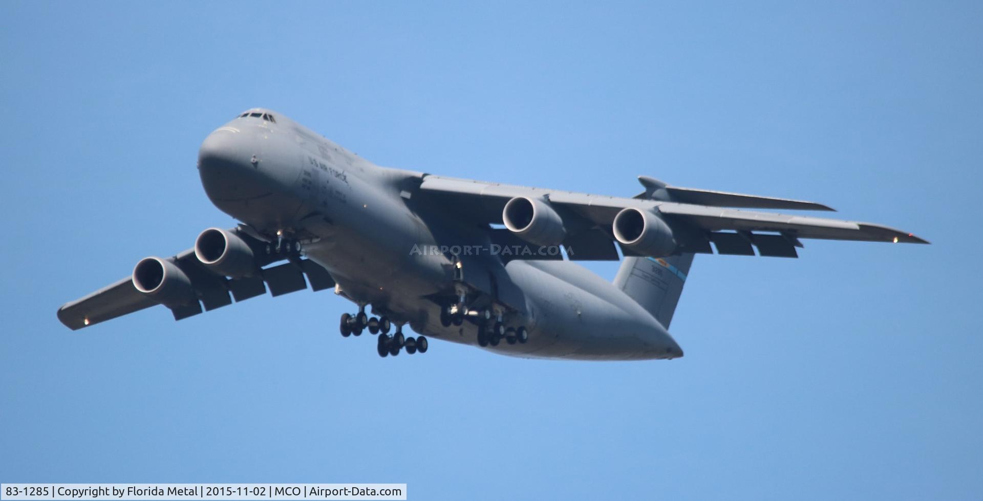 83-1285, 1983 Lockheed C-5M Super Galaxy C/N 500-0082, C-5M Super Galaxy