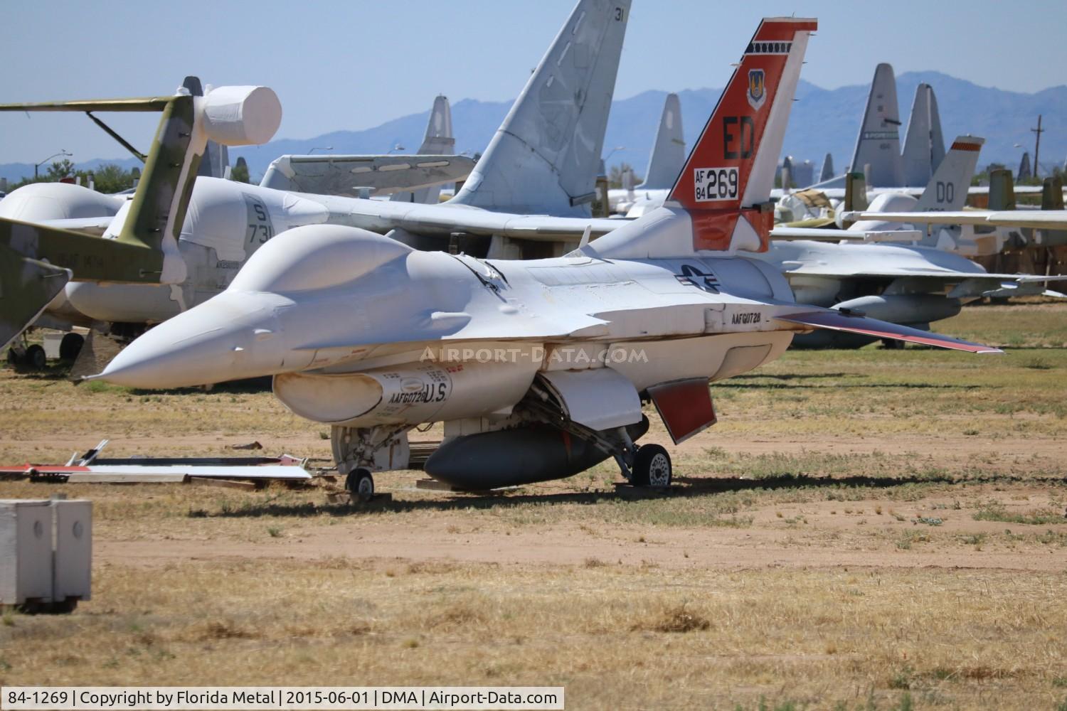 84-1269, General Dynamics F-16C Fighting Falcon C/N 5C-106, F-16C