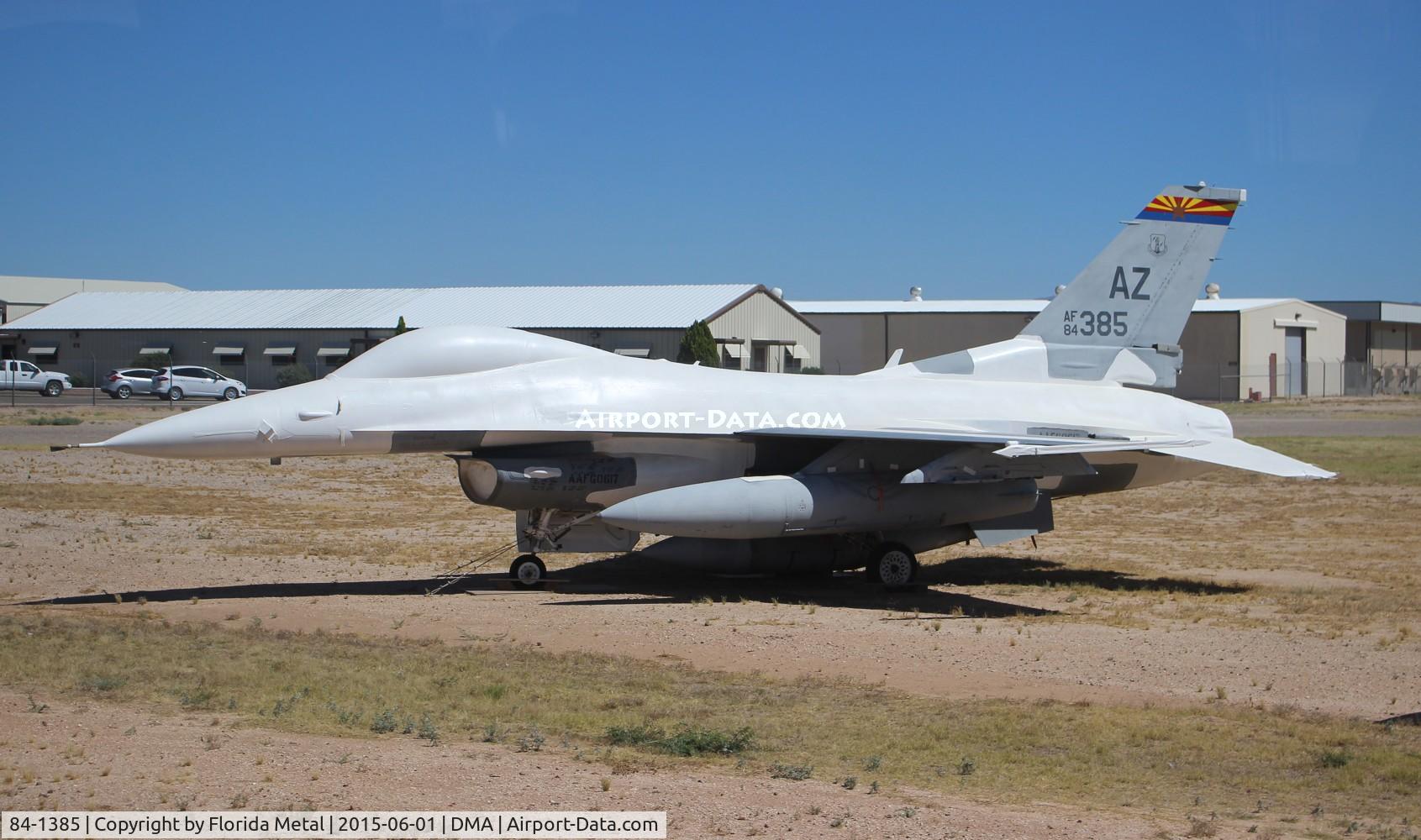 84-1385, 1984 General Dynamics F-16C Fighting Falcon C/N 5C-167, F-16C