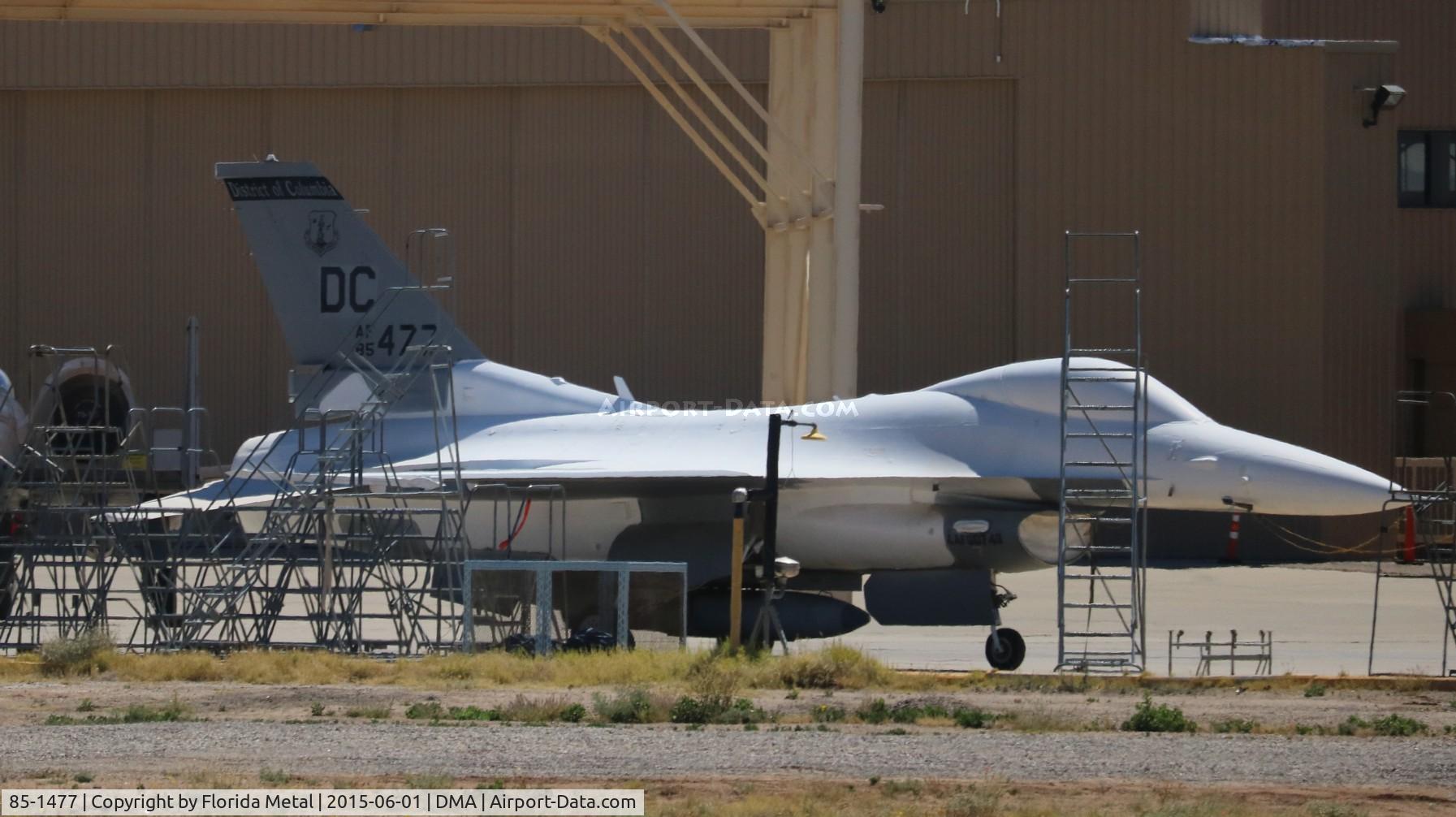 85-1477, 1985 General Dynamics F-16C Block 30A C/N 5C-257, F-16C