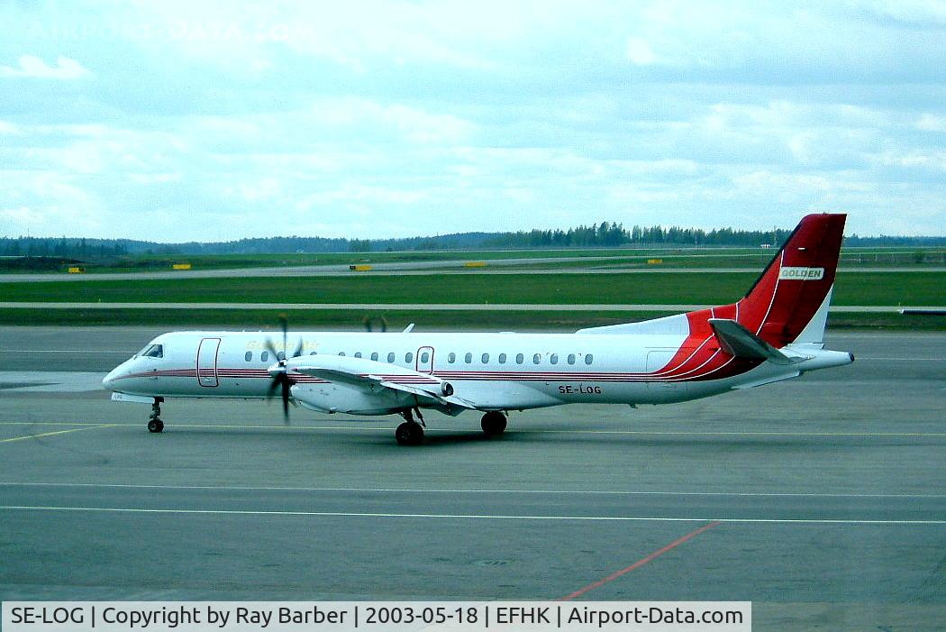 SE-LOG, 1996 Saab 2000 C/N 2000-031, SAAB 2000 [031] (Golden Air) Helsinki-Vantaa~OH 18/05/2003