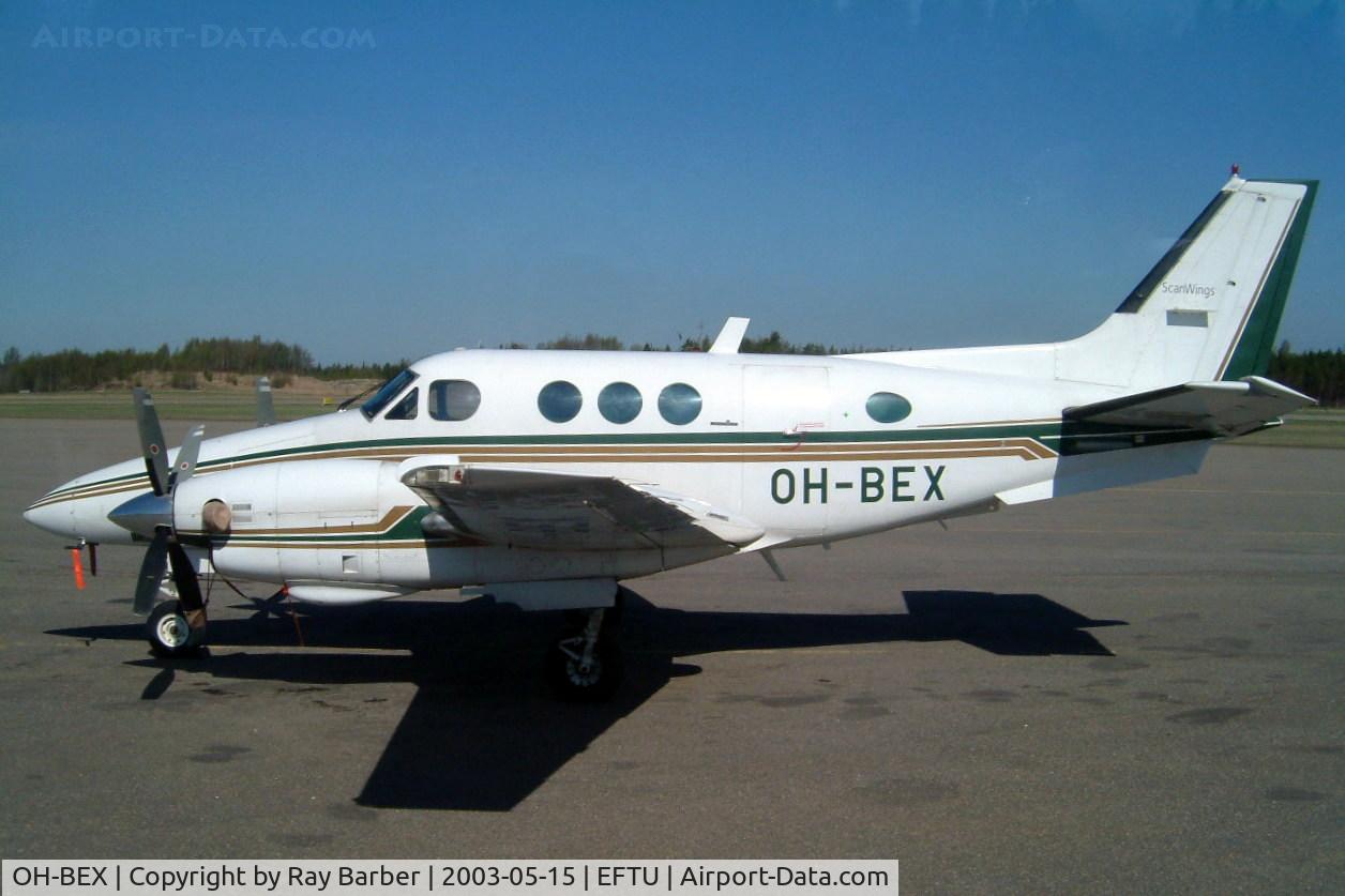 OH-BEX, Beech C90 King Air C/N LJ-0978, Beech C90 King Air [LJ-978] (ScanWings) Turku~OH 15/05/2003