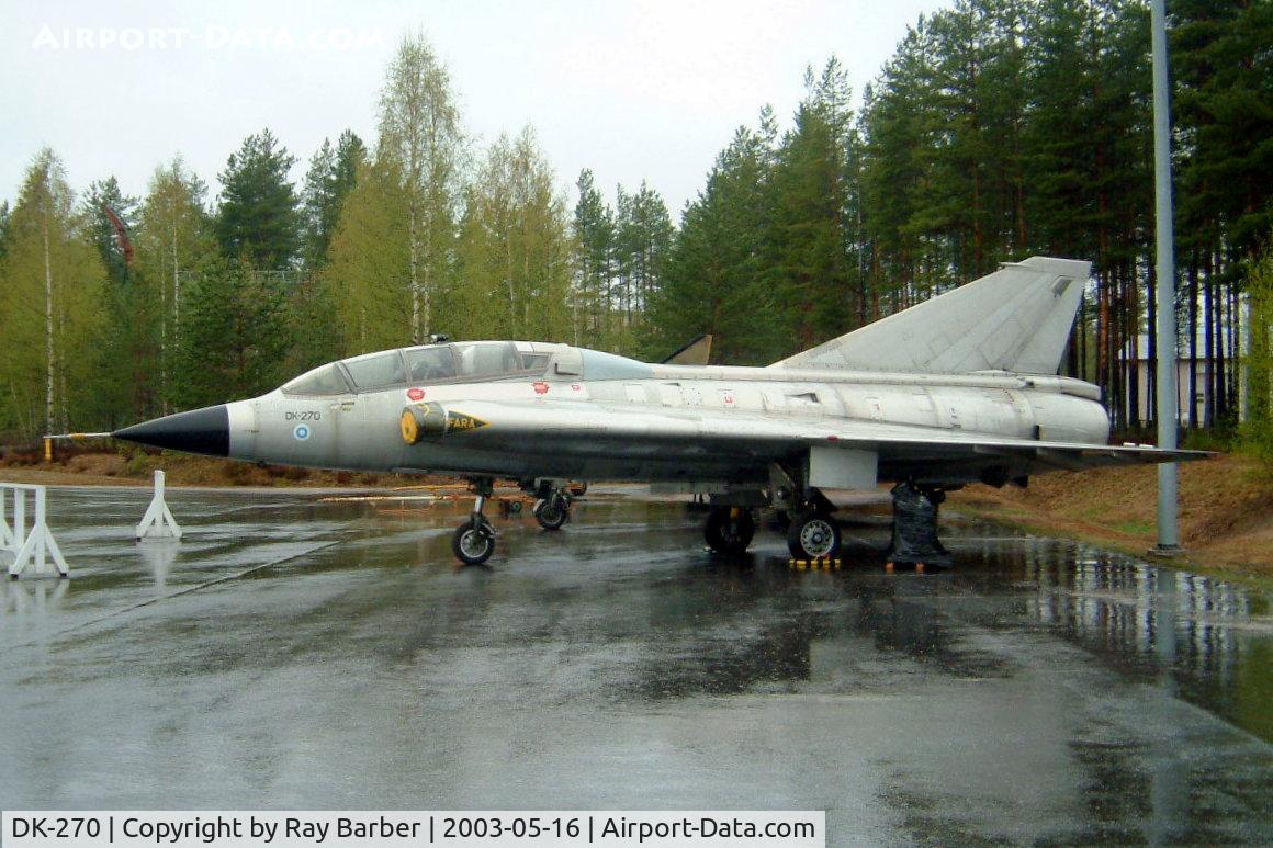 DK-270, Saab J-35XS Draken C/N 35-812, Saab Sk.35CS Draken [35812] (Ex Finnish Air Force) Jyvaskyla-Tikkakoski~OH 16/05/2003