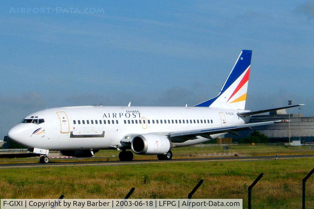 F-GIXI, 1987 Boeing 737-348F C/N 23809, Boeing 737-348F [23809] (Europe Airpost) Paris-Charles De Gaulle~F 18/06/2003