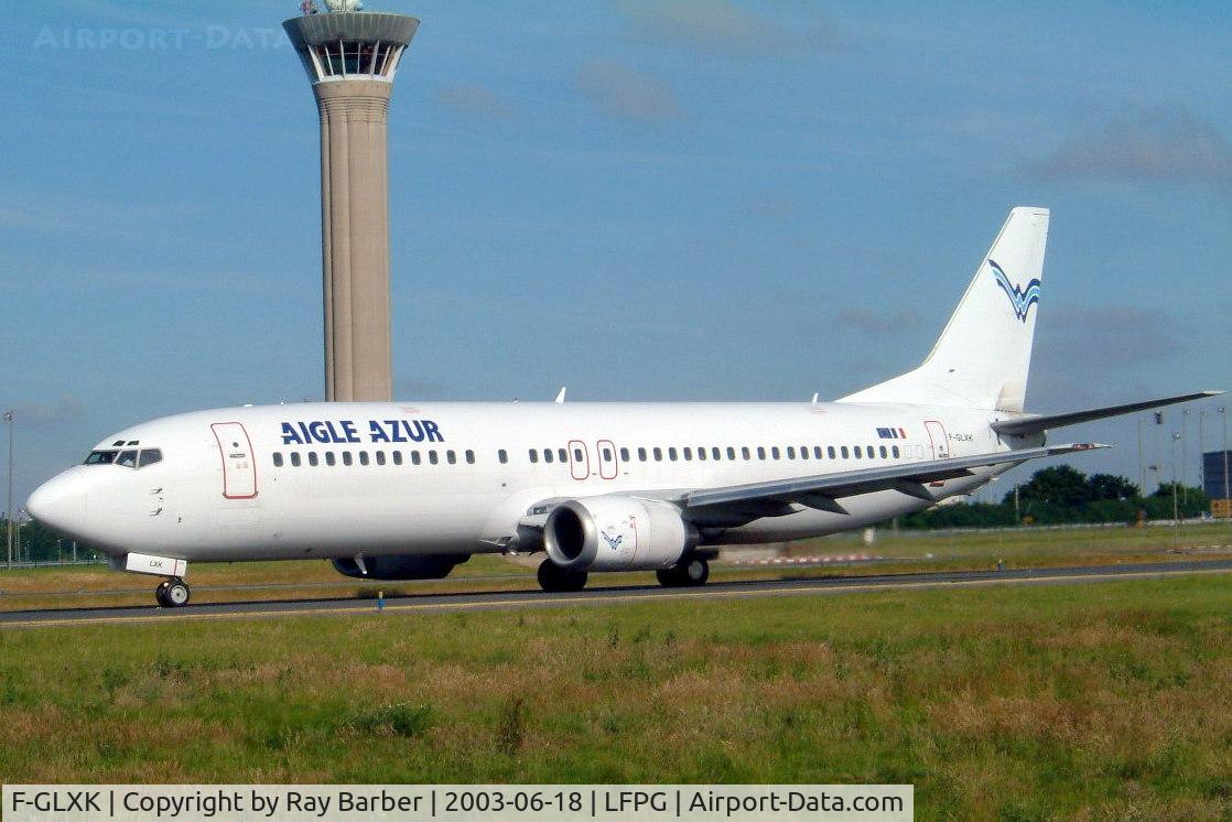F-GLXK, 1989 Boeing 737-4YO C/N 23979, Boeing 737-4Y0 [23979] (Agile Azur) Paris-Charles De Gaulle~F 18/06/2003