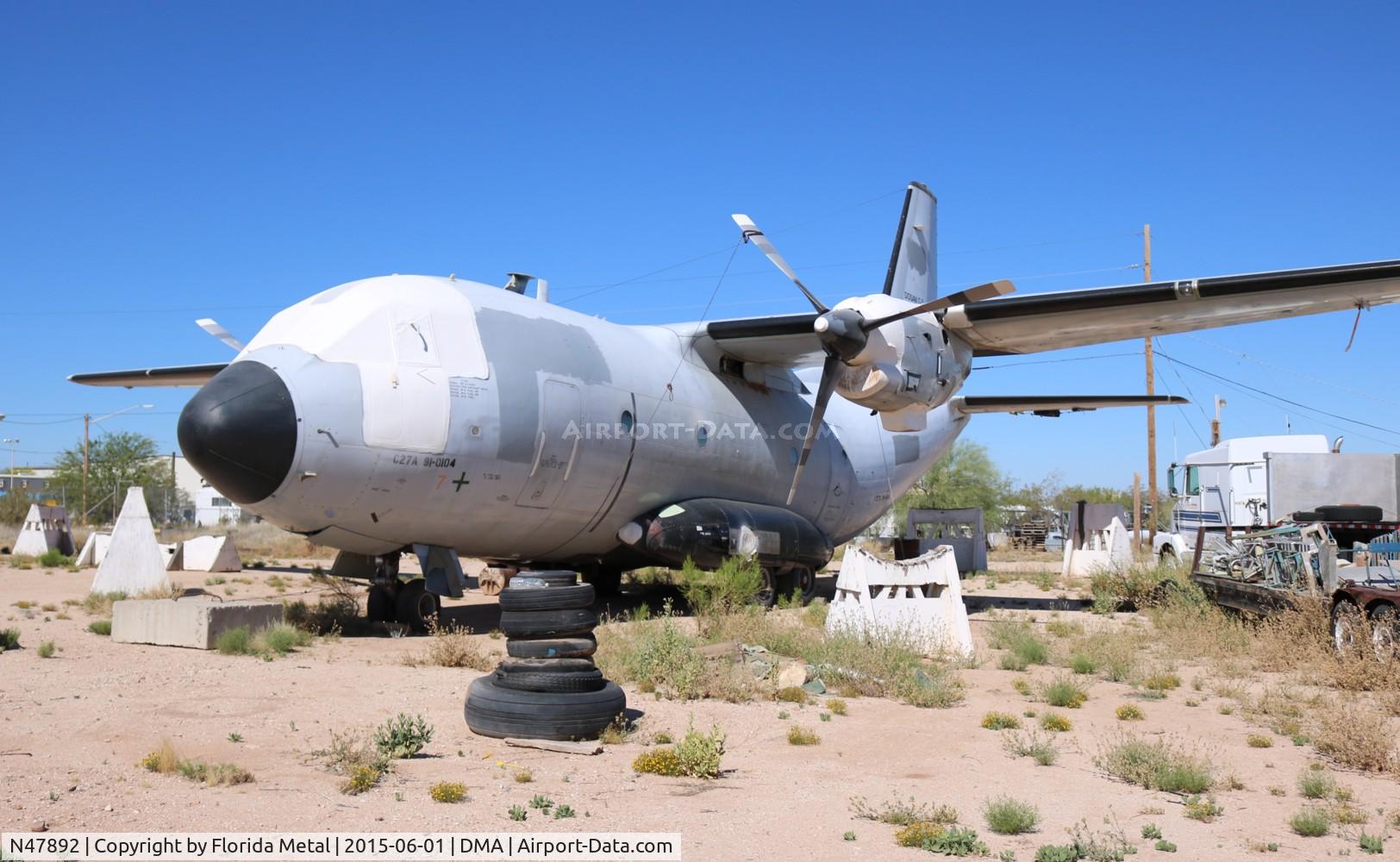 N47892, Alenia C-27A Spartan C/N 91-0104, C-27A