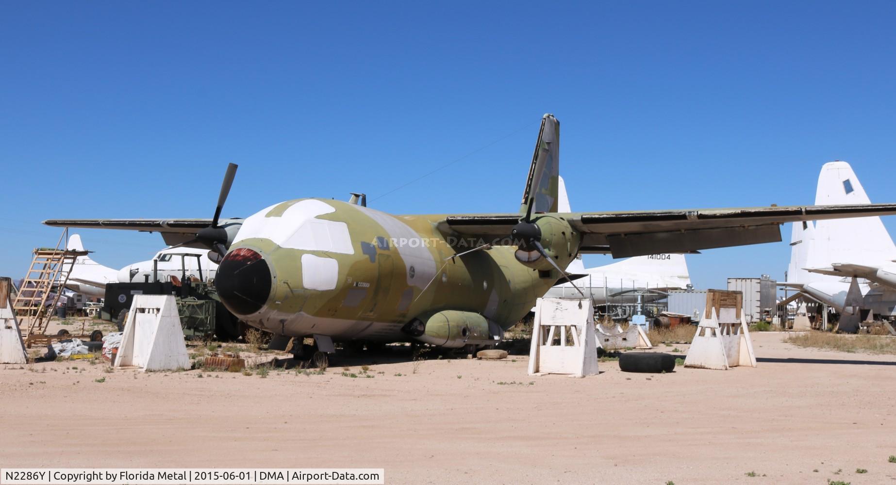 N2286Y, Alenia C-27A Spartan C/N 91-0105, C-27A