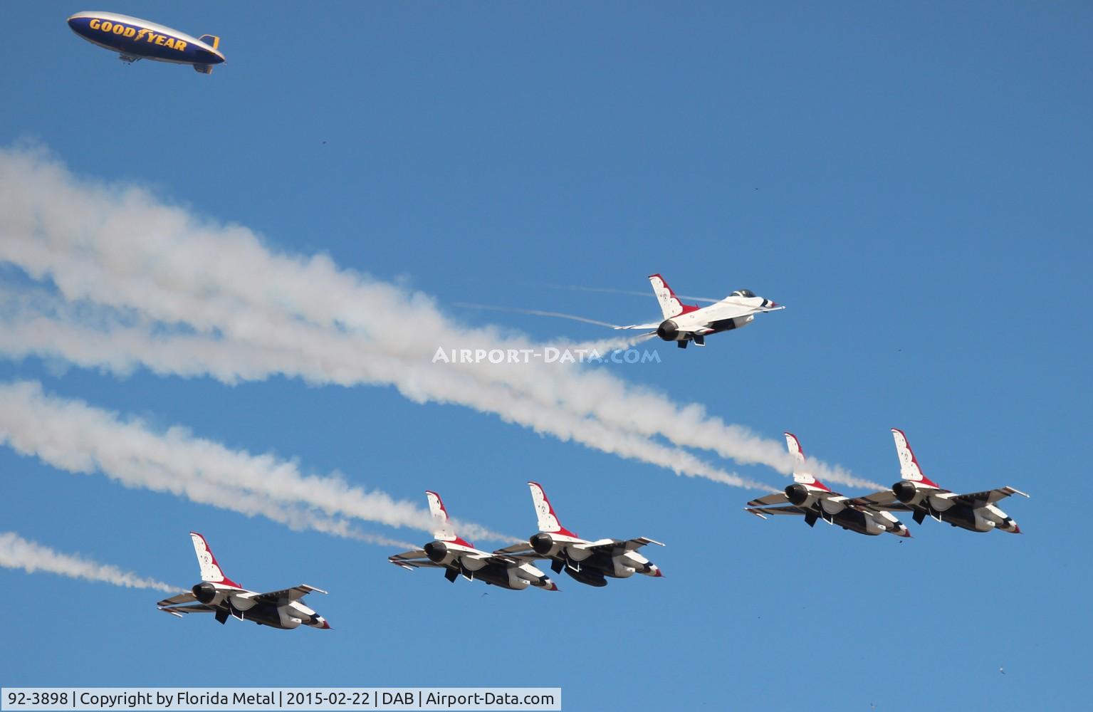 92-3898, General Dynamics F-16CJ Fighting Falcon C/N CC-140, Thunderbirds