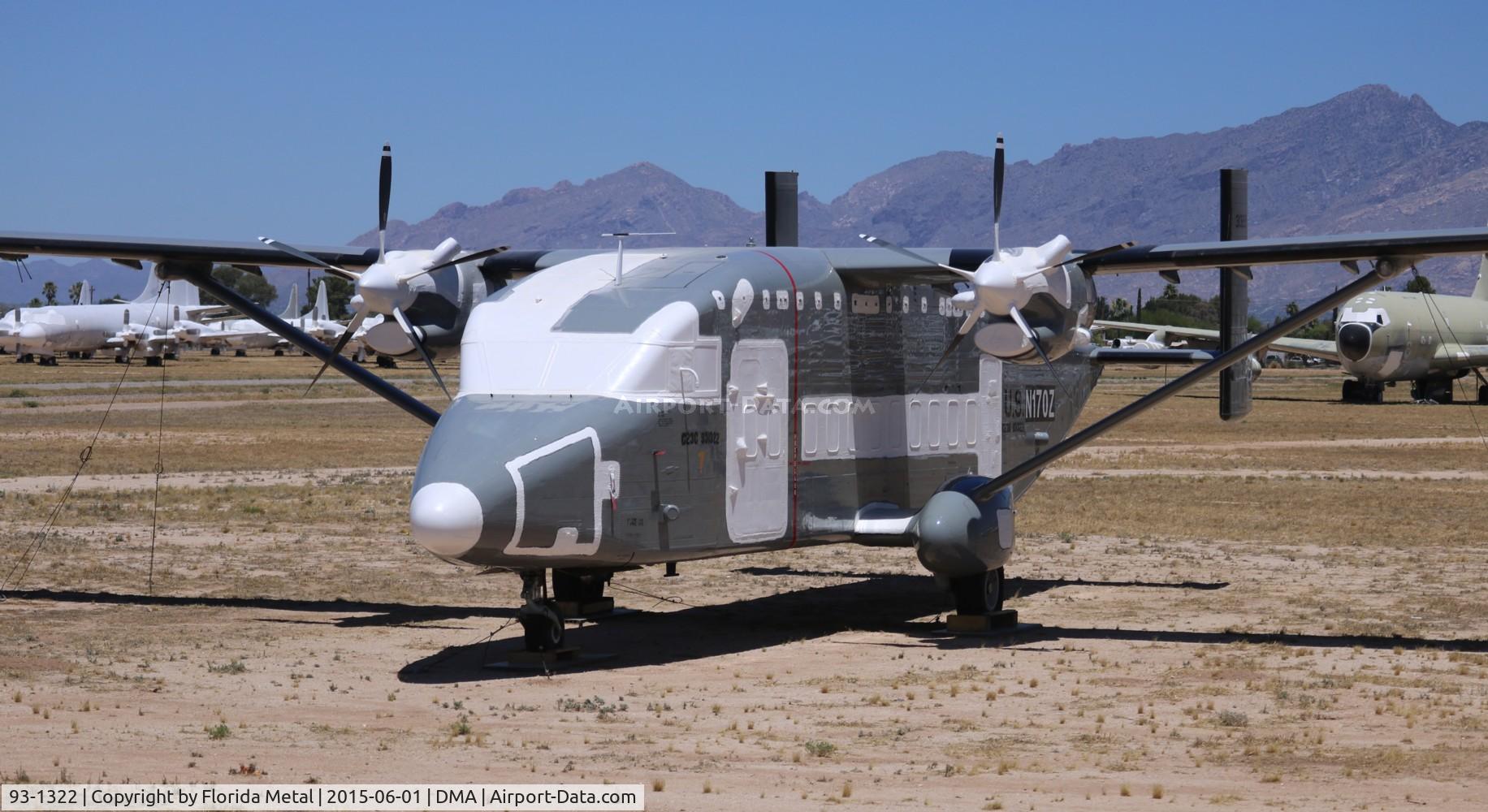 93-1322, Short C-23B+ Sherpa C/N SH.3406, C-23B