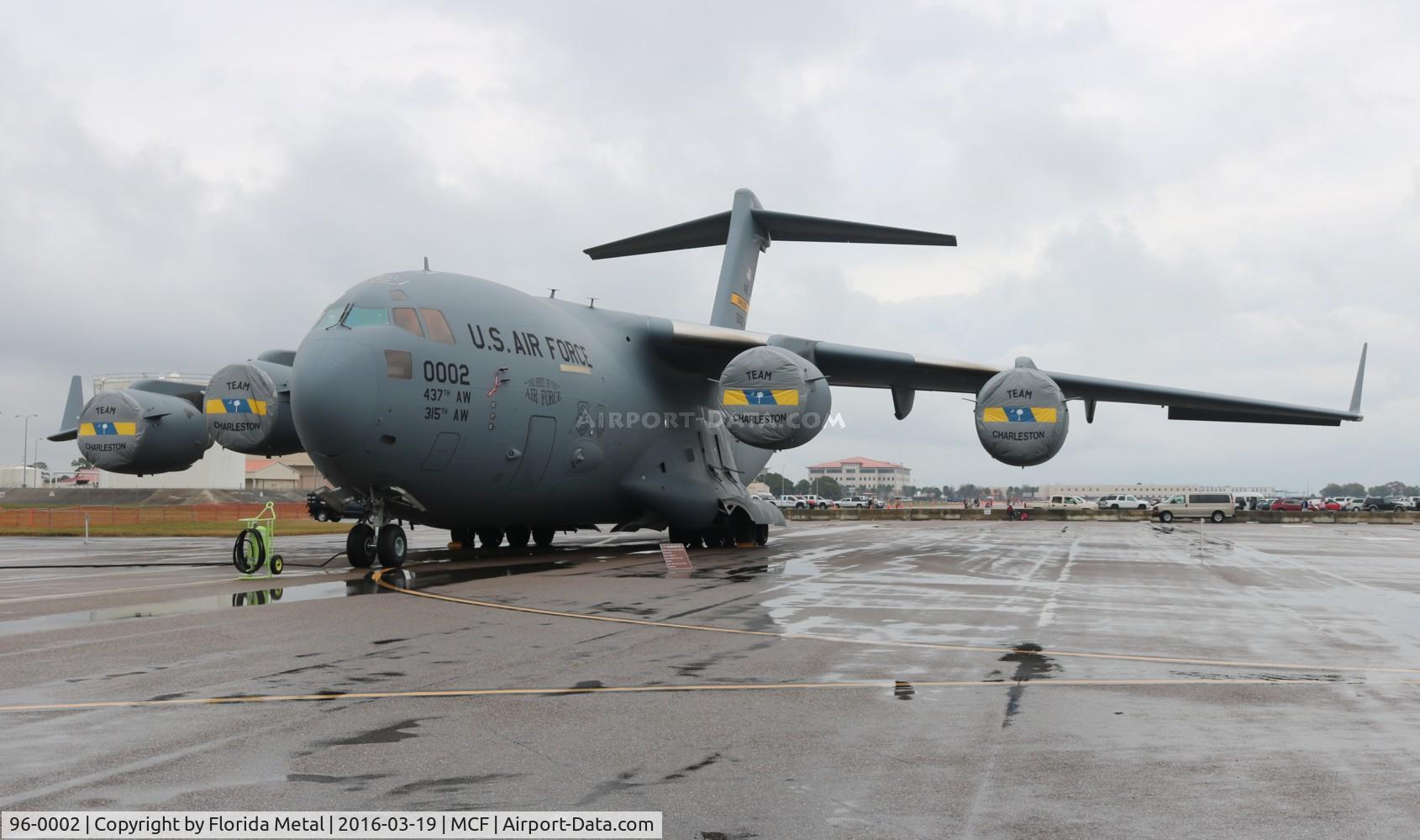 96-0002, 1996 McDonnell Douglas C-17A Globemaster III C/N P-34, C-17A