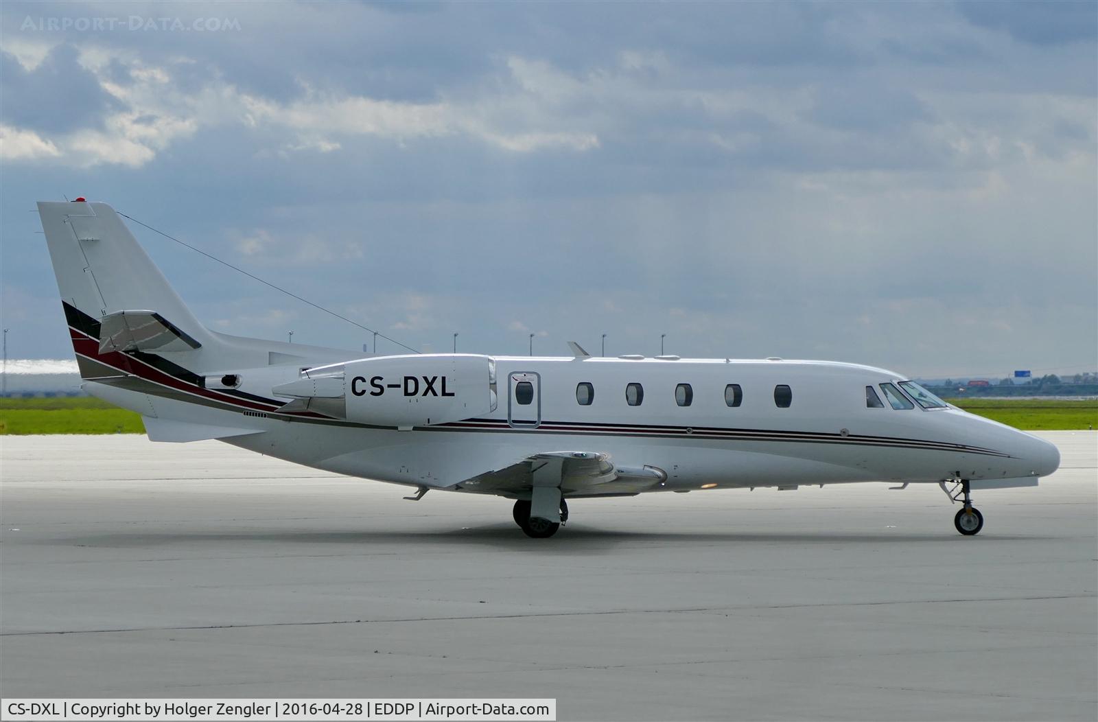 CS-DXL, 2006 Cessna 560XL Citation Excel C/N 560-5640, Visitor from Portugal has just arrived on LEJ.....