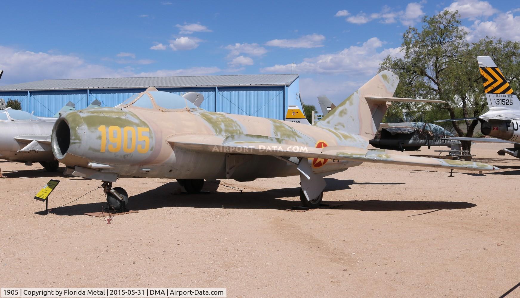 1905, Mikoyan-Gurevich MiG-17F C/N 101905, Mig 17F