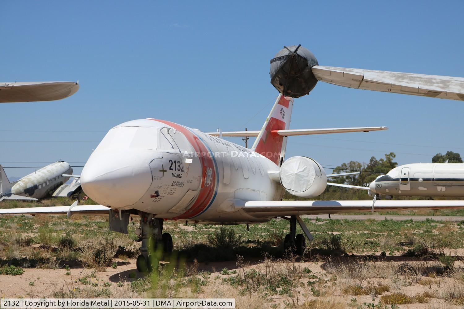 2132, 1981 Dassault HU-25B Guardian C/N 454, HU-25B