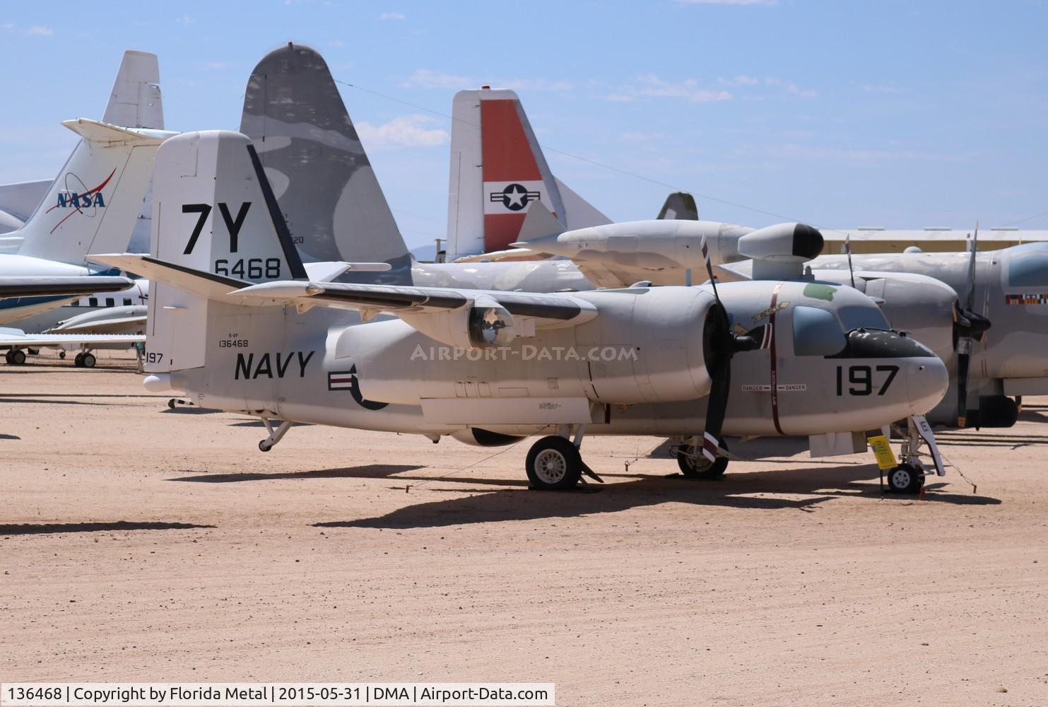 136468, Grumman S-2A Tracker C/N 377, Grumman S-2A