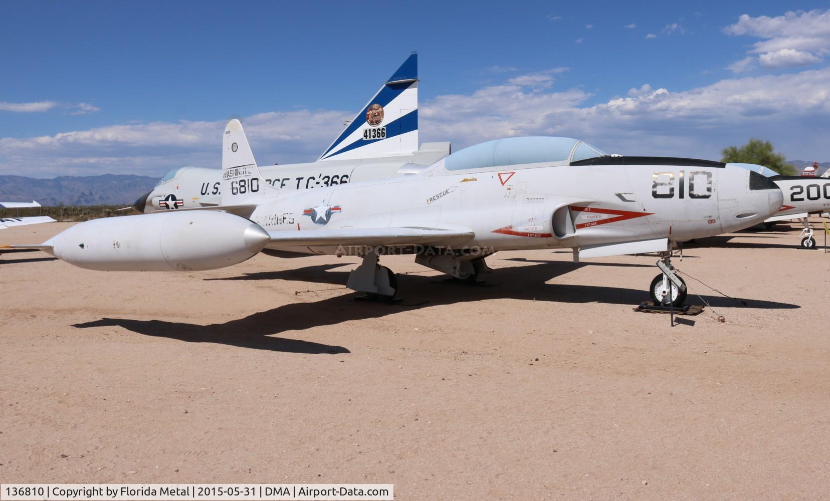 136810, Lockheed T-33B (TV-2 Seastar) C/N 580-7914, TV-2 Seastar