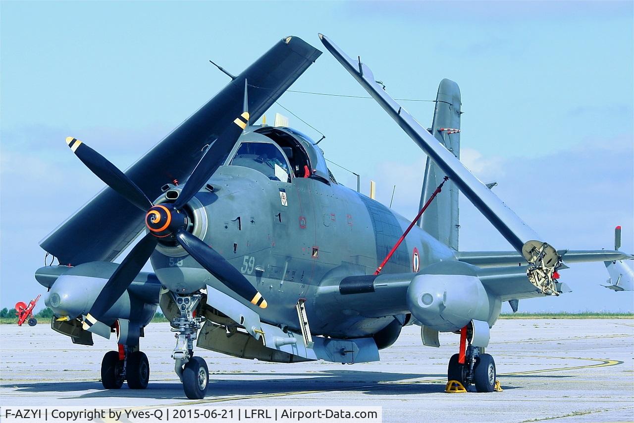 F-AZYI, 1959 Breguet Br.1050 Alize C/N 59, Breguet Br.1050 Alize, Static display, Lanvéoc-Poulmic (LFRL) Open day in june 2015