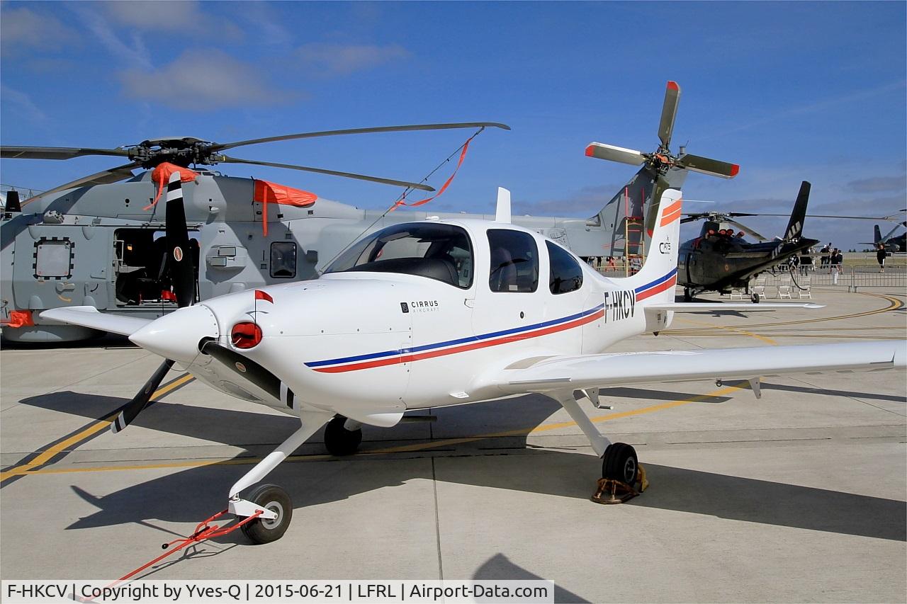 F-HKCV, 2012 Cirrus SR20 C/N 2214, Cirrus SR20, Static display, Lanvéoc-Poulmic (LFRL) Open day 2015