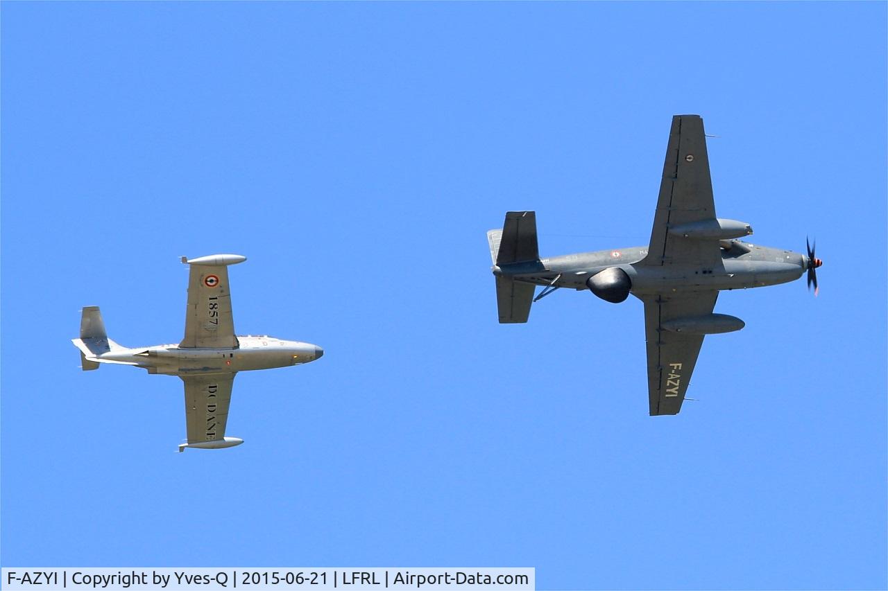 F-AZYI, 1959 Breguet Br.1050 Alize C/N 59, Breguet Br.1050 Alize, On display, Lanvéoc-Poulmic (LFRL) Open day in june 2015
