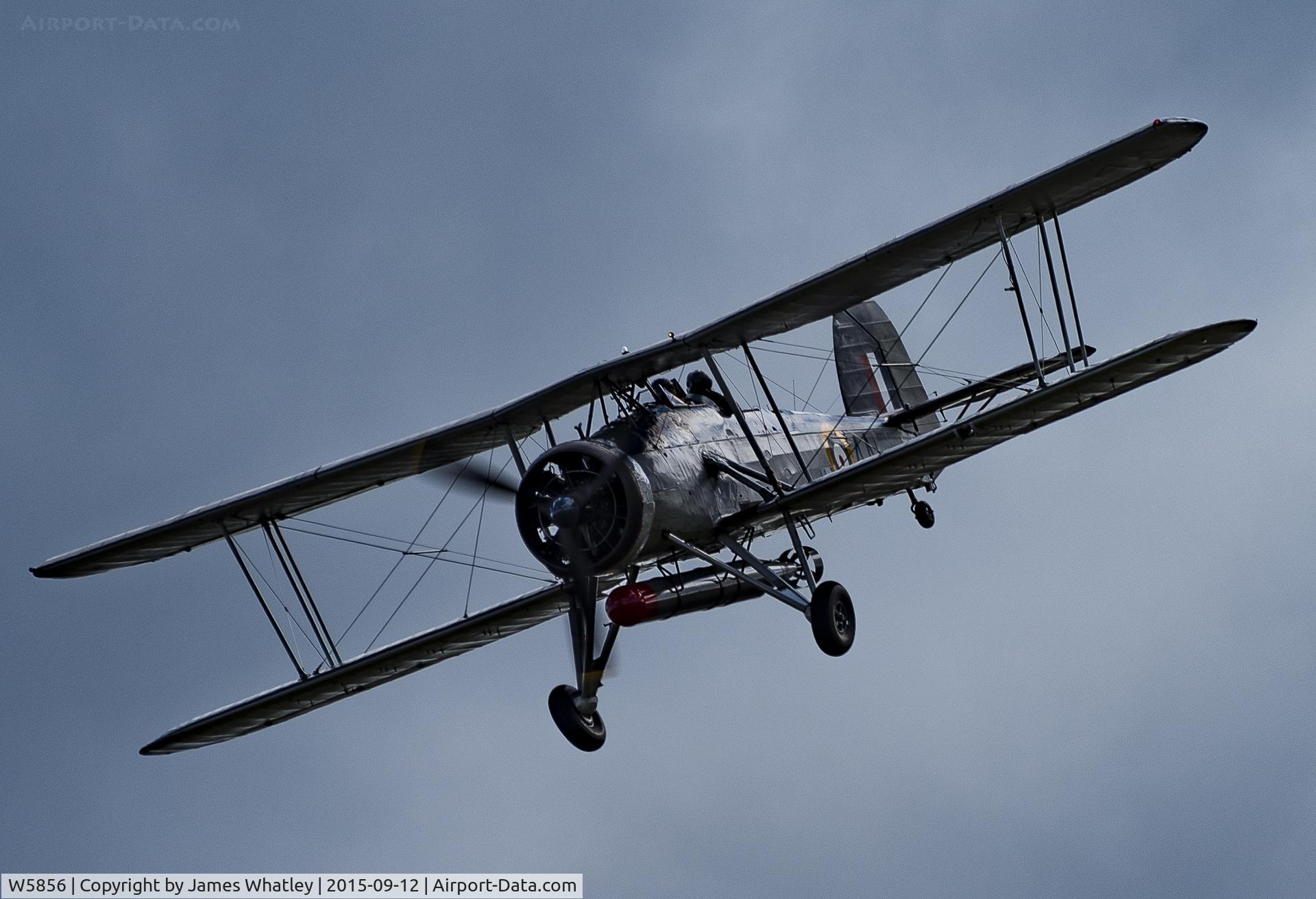 W5856, 1941 Fairey Swordfish Mk.II C/N B3593 Unconfirmed, Old Sarum airshow