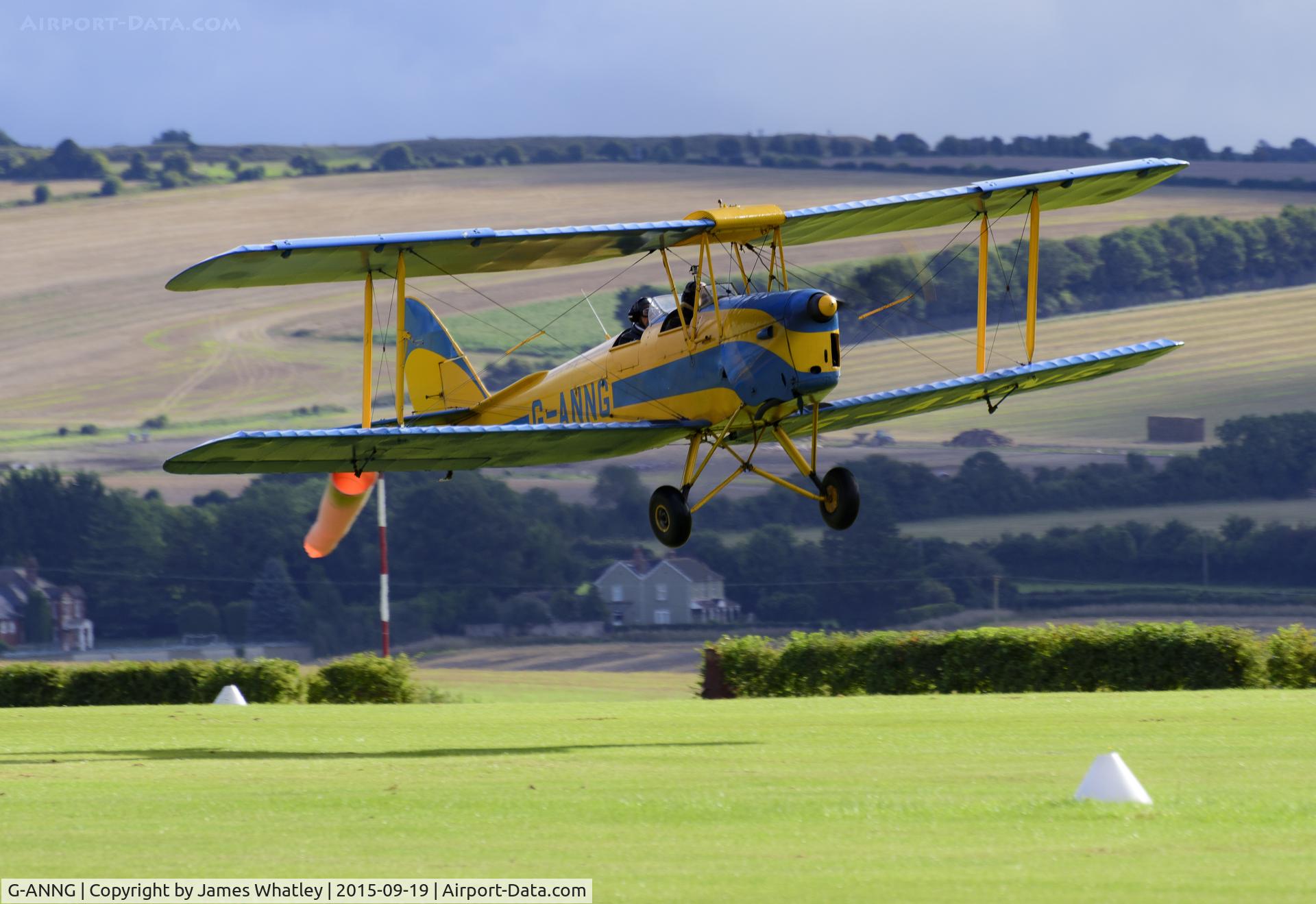 G-ANNG, 1942 De Havilland DH-82A Tiger Moth II C/N 85504, Old Sarum airshow