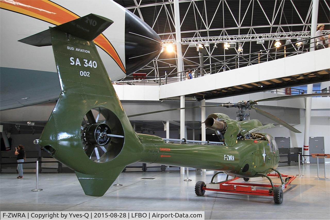 F-ZWRA, Sud Aviation SA-340 Gazelle C/N 002, Sud Aviation SA 340 Gazelle, preserved at Aeroscopia museum, Toulouse-Blagnac