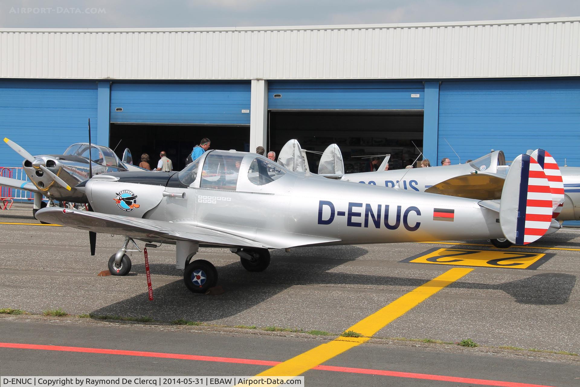 D-ENUC, 1947 Erco 415D Ercoupe C/N 4718, Stampe & Ercoupe fly in at Antwerp.