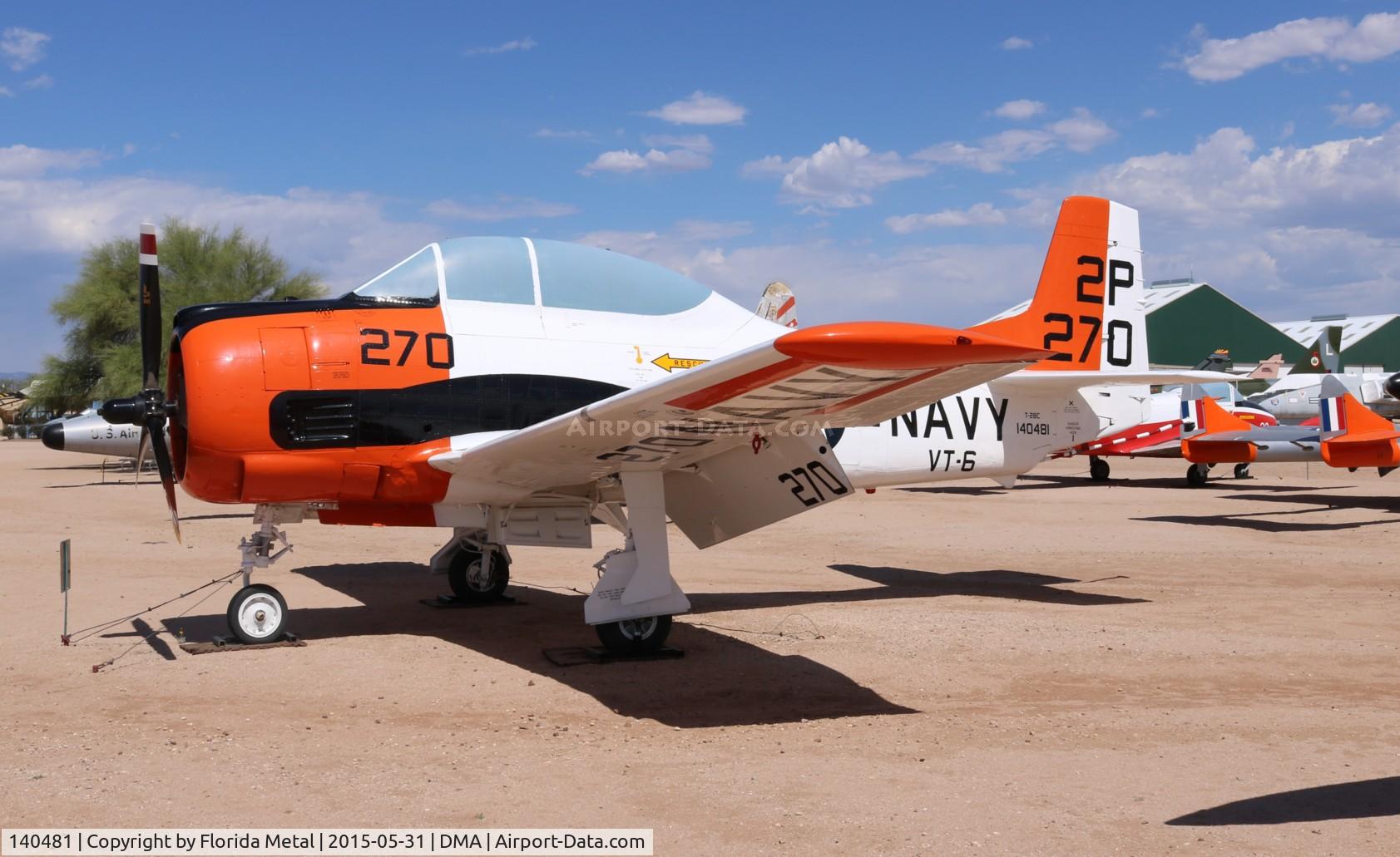 140481, North American T-28C Trojan Trojan C/N 226-58, T-28C