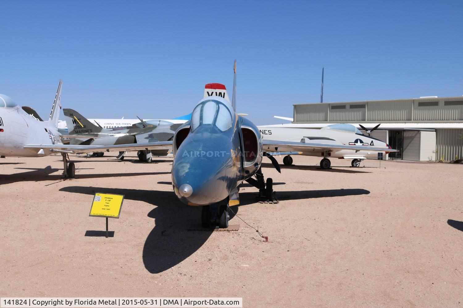 141824, Grumman F11F-1 Tiger C/N 141, F-11 Blue Angels