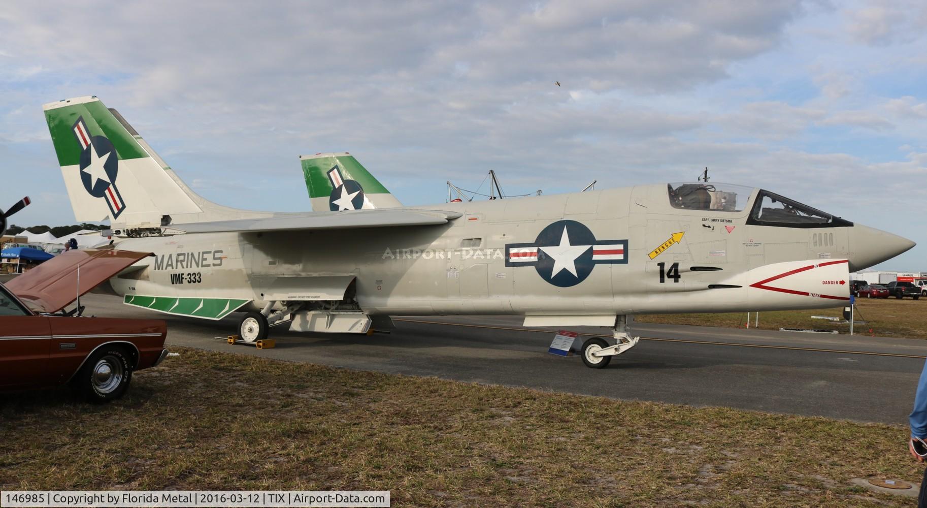 146985, Vought F-8K Crusader C/N 726, F-8K Crusader