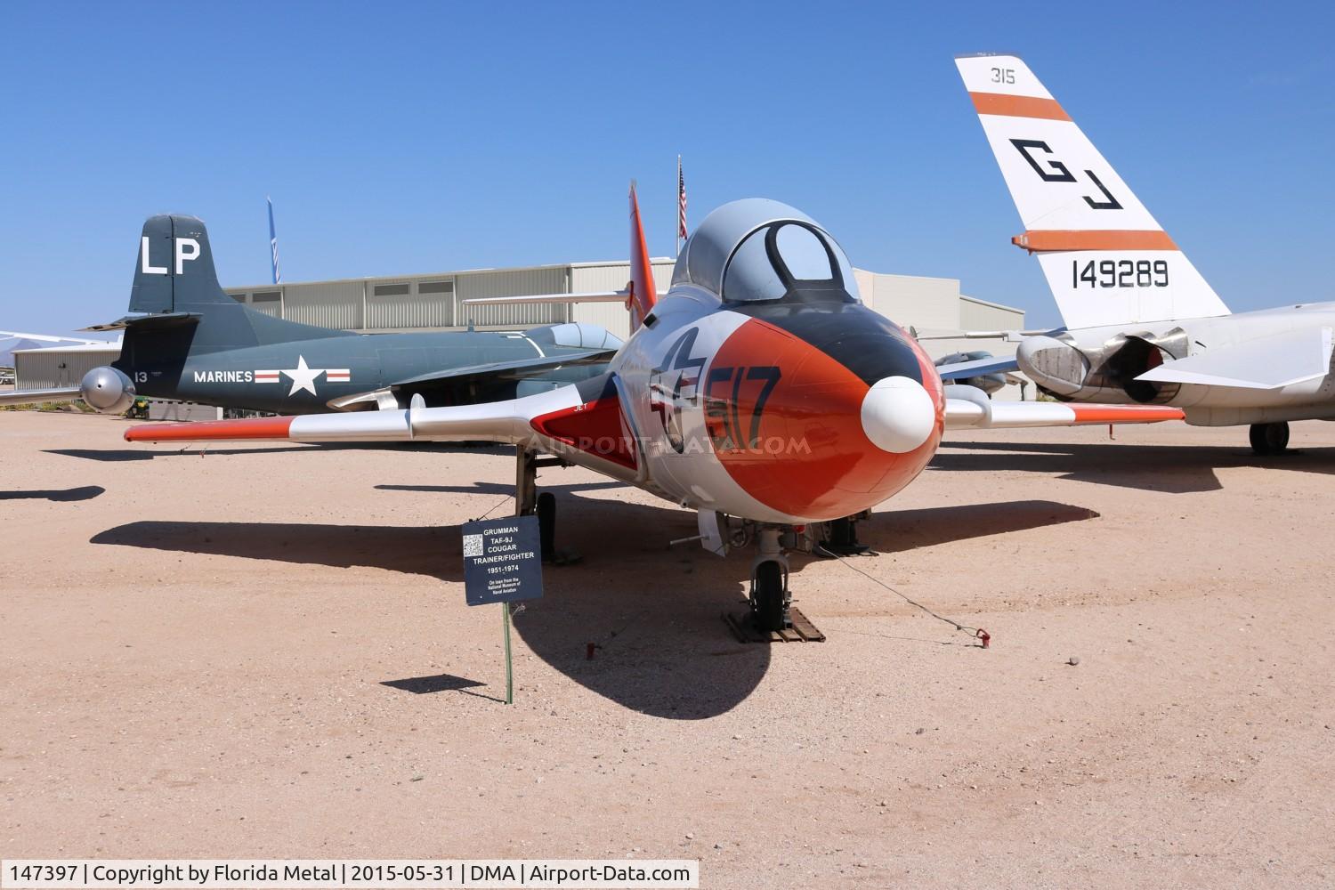 147397, 1962 Grumman TF-9J Cougar C/N 367, TF-9J
