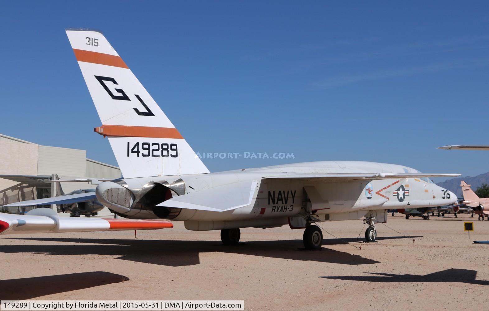 149289, 1962 North American RA-5C Vigilante C/N 269-24 (149289), RA-5C